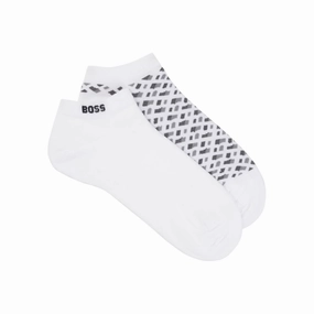 BOSS 2 Pair AS Monogram Ankle Socks