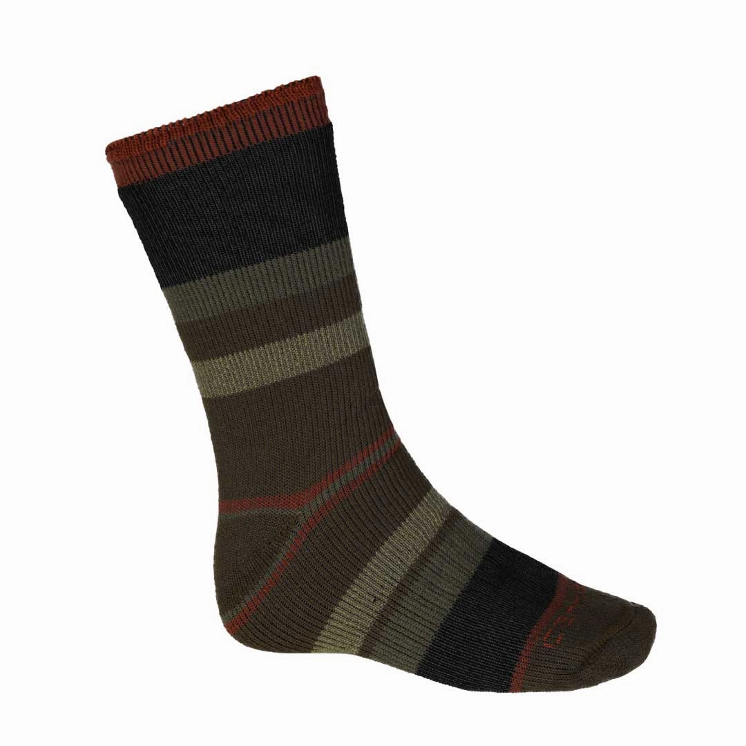 Carhartt - Men's 2 Pack Cold Weather Thermal Crew Socks (CHMA3142C2 BRICK)