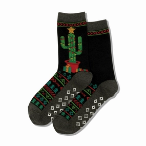 Christmas Cactus Non-Skid Slipper