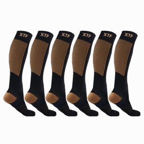 Copper-Infused Socks - Original (6-Pairs)