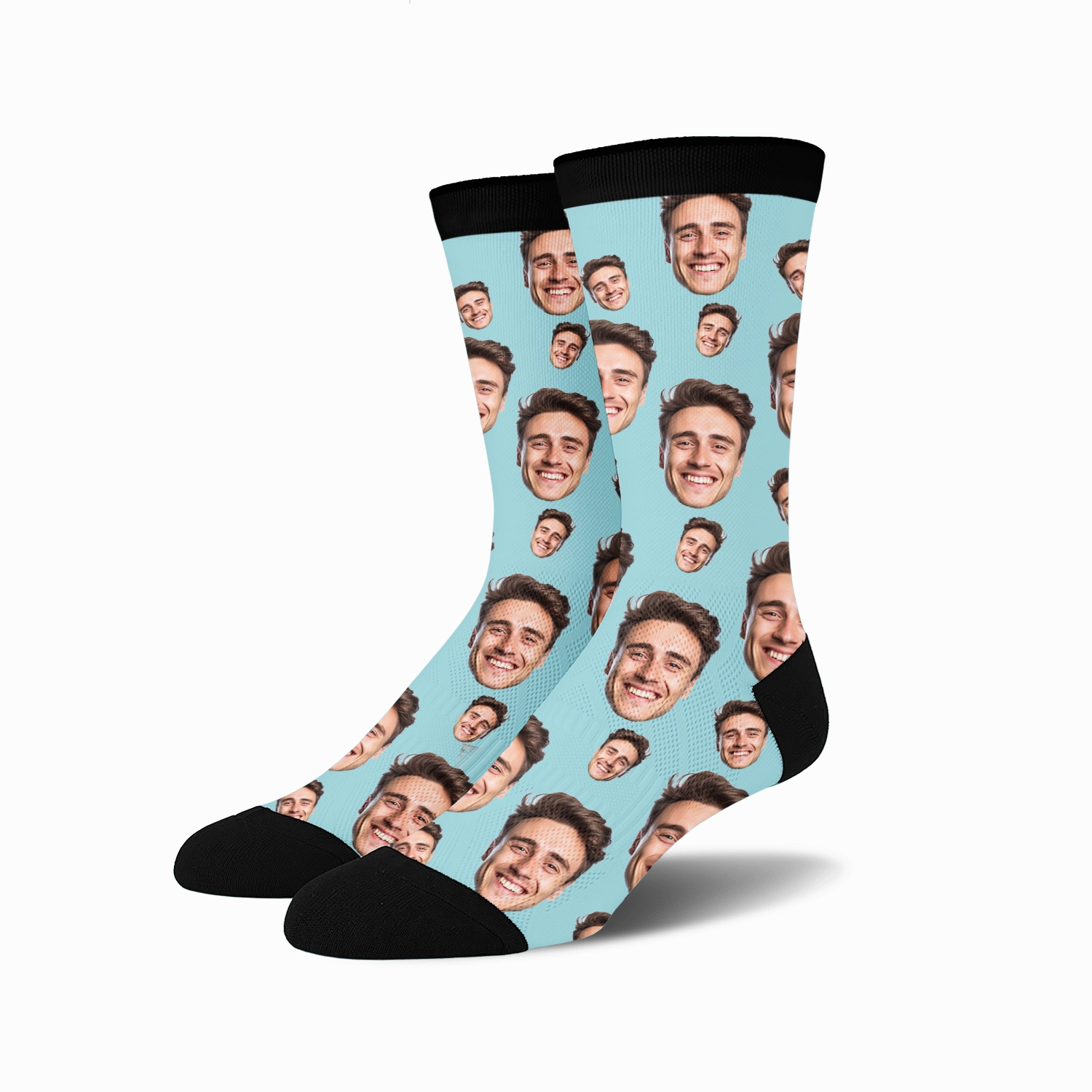 Custom Novelty Face Socks