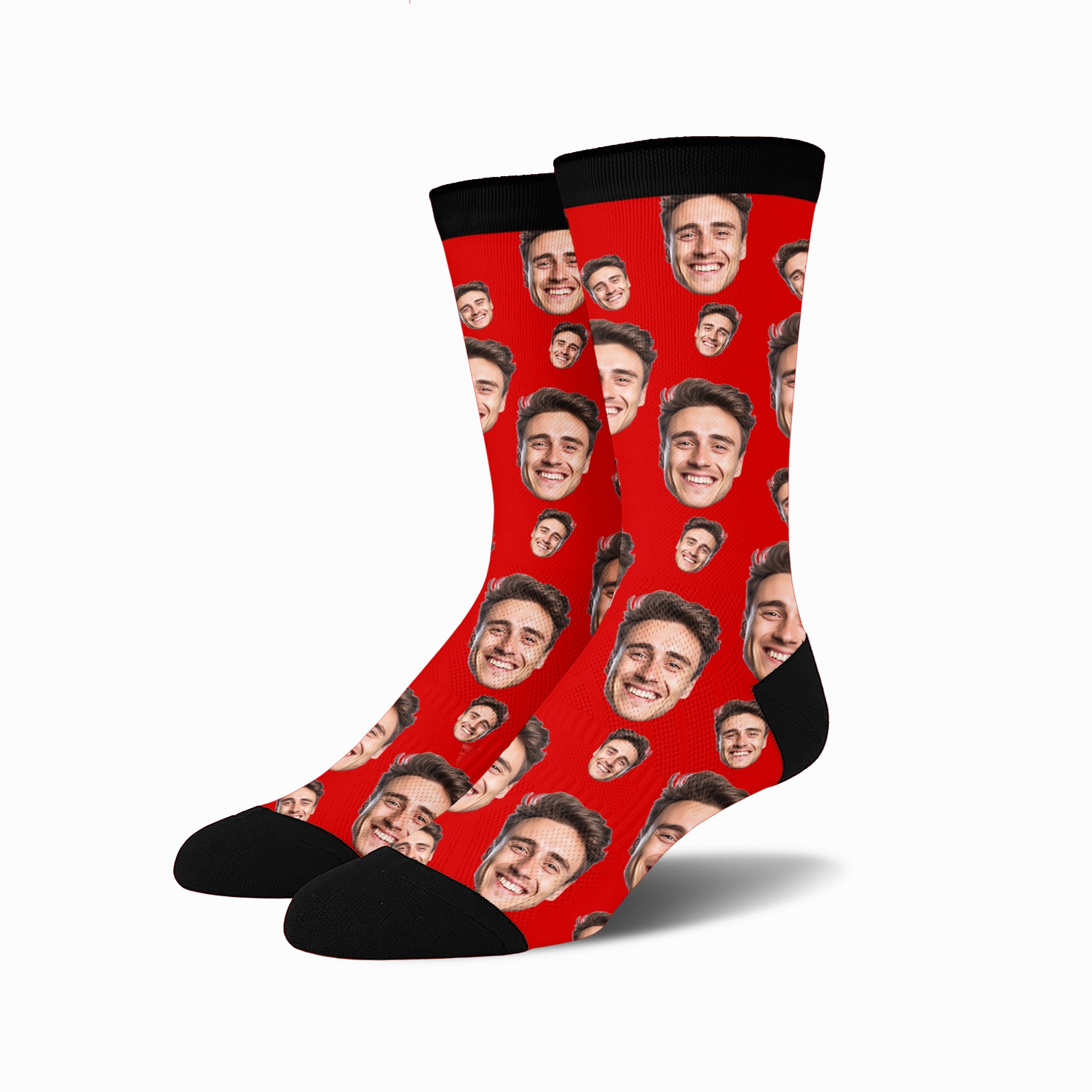 Custom Novelty Face Socks