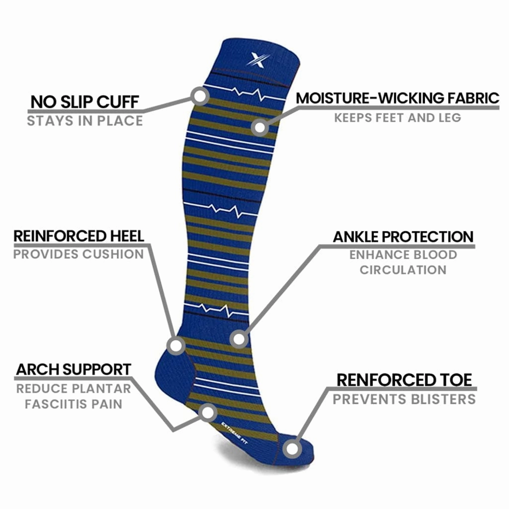 Doctor Essentials Everyday Wear Compression Socks (3-Pairs)