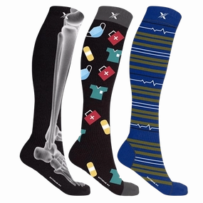 Doctor Essentials Everyday Wear Compression Socks (3-Pairs)