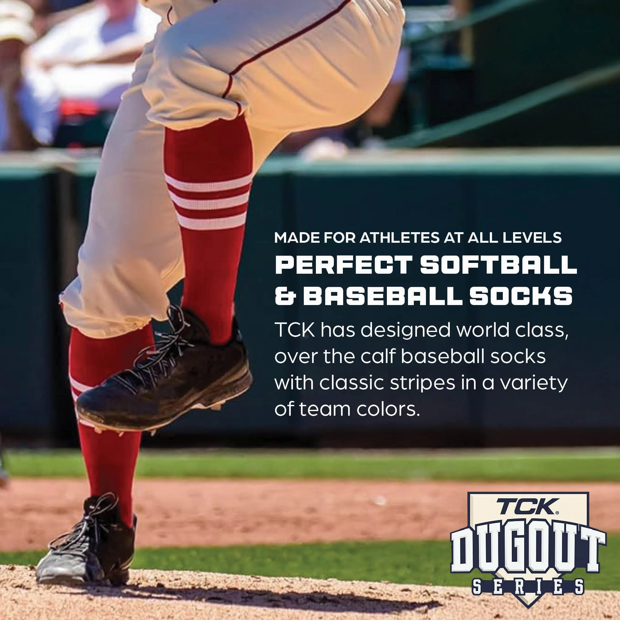 Elite Performance Baseball Socks Dugout Pattern E