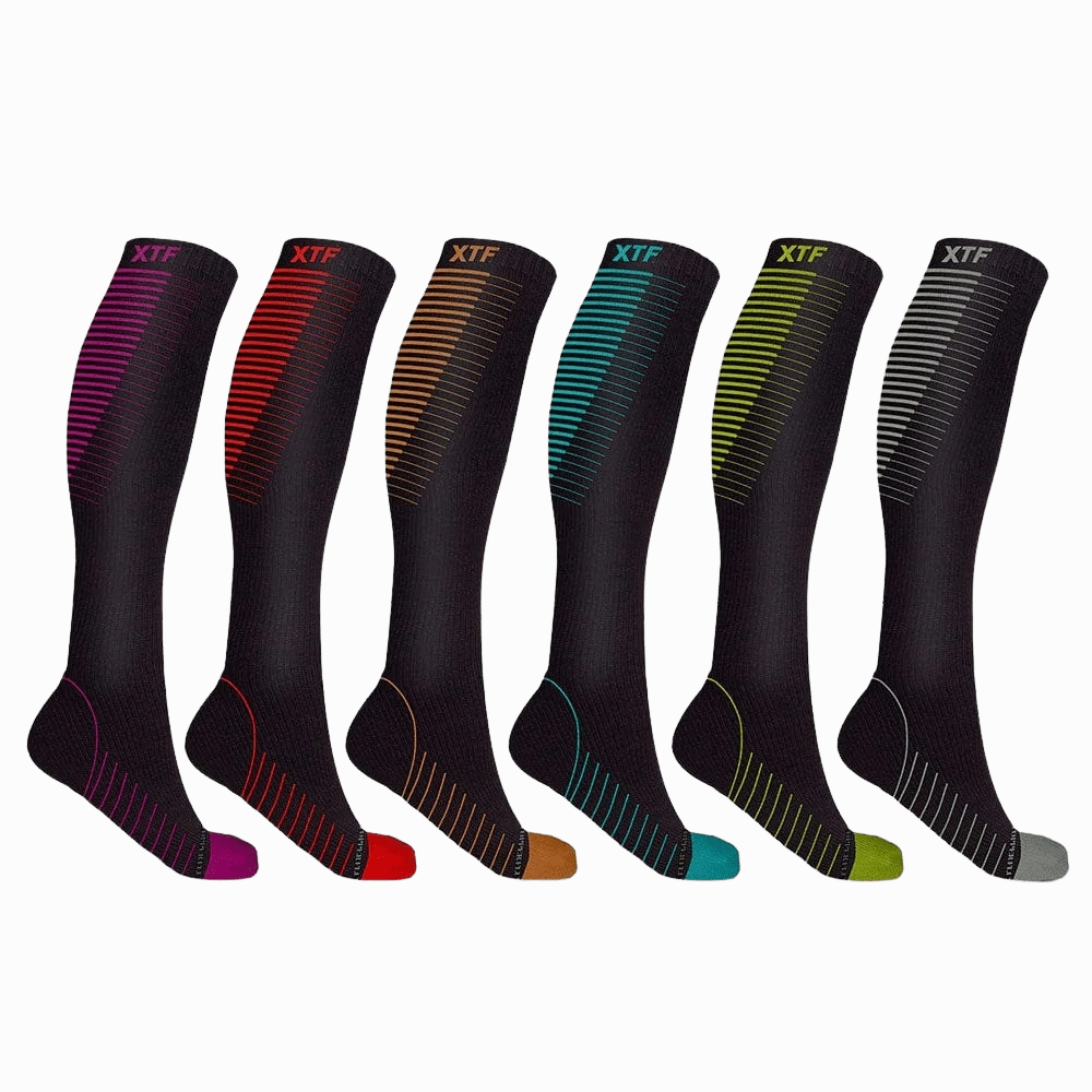 Everyday Wear Support and Copper Socks (6-Pairs)