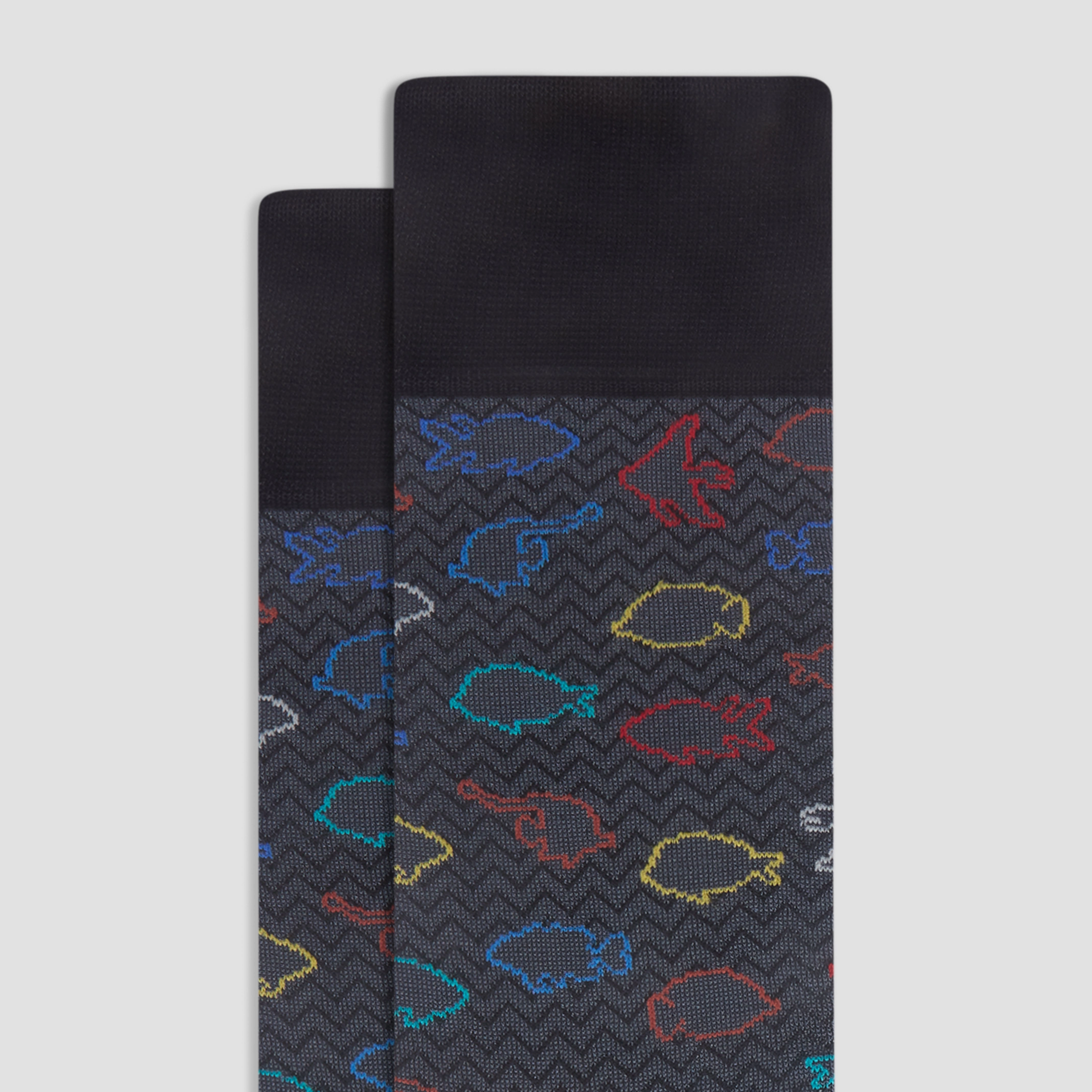 Fish Mid-Calf Socks