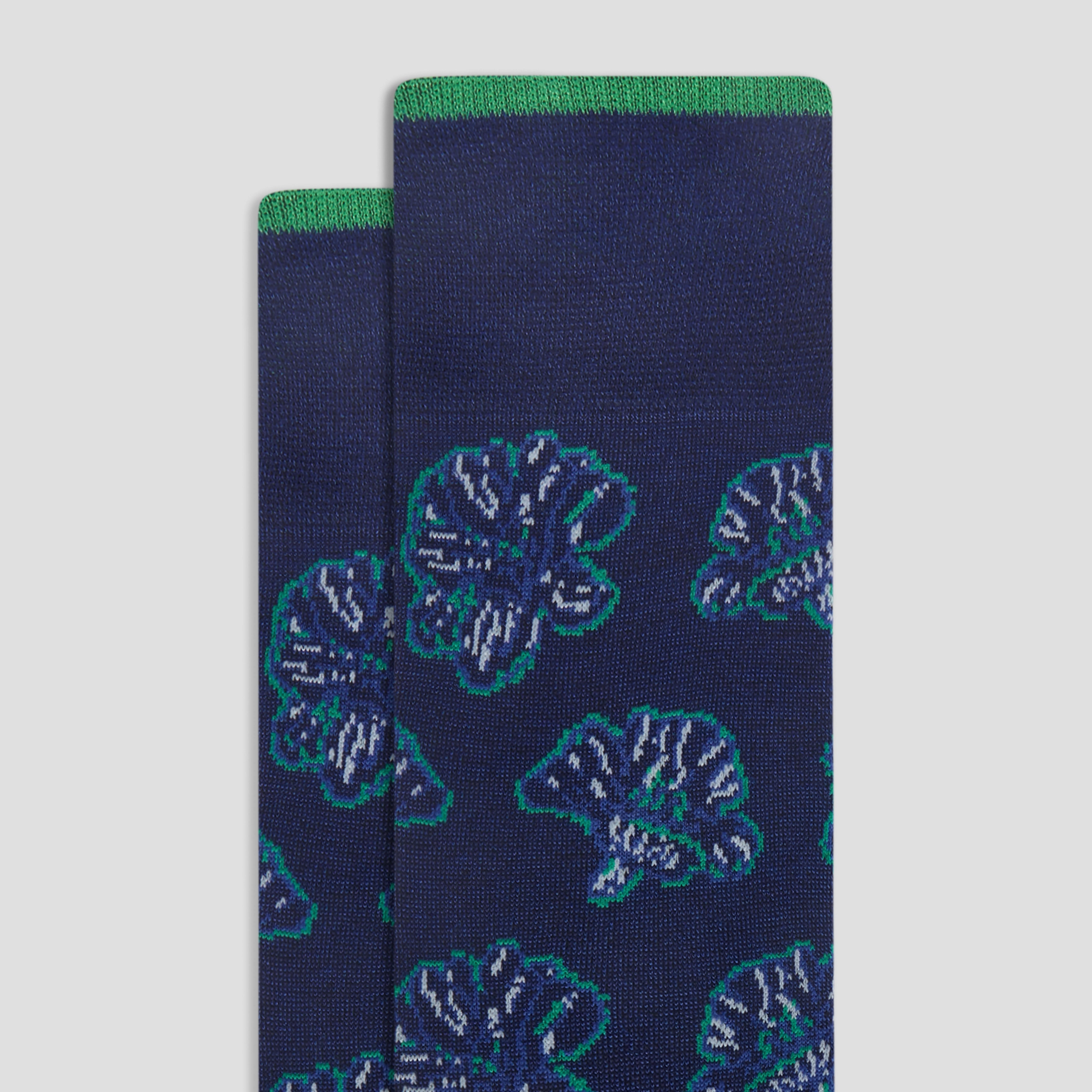 Floral Mid-Calf Socks