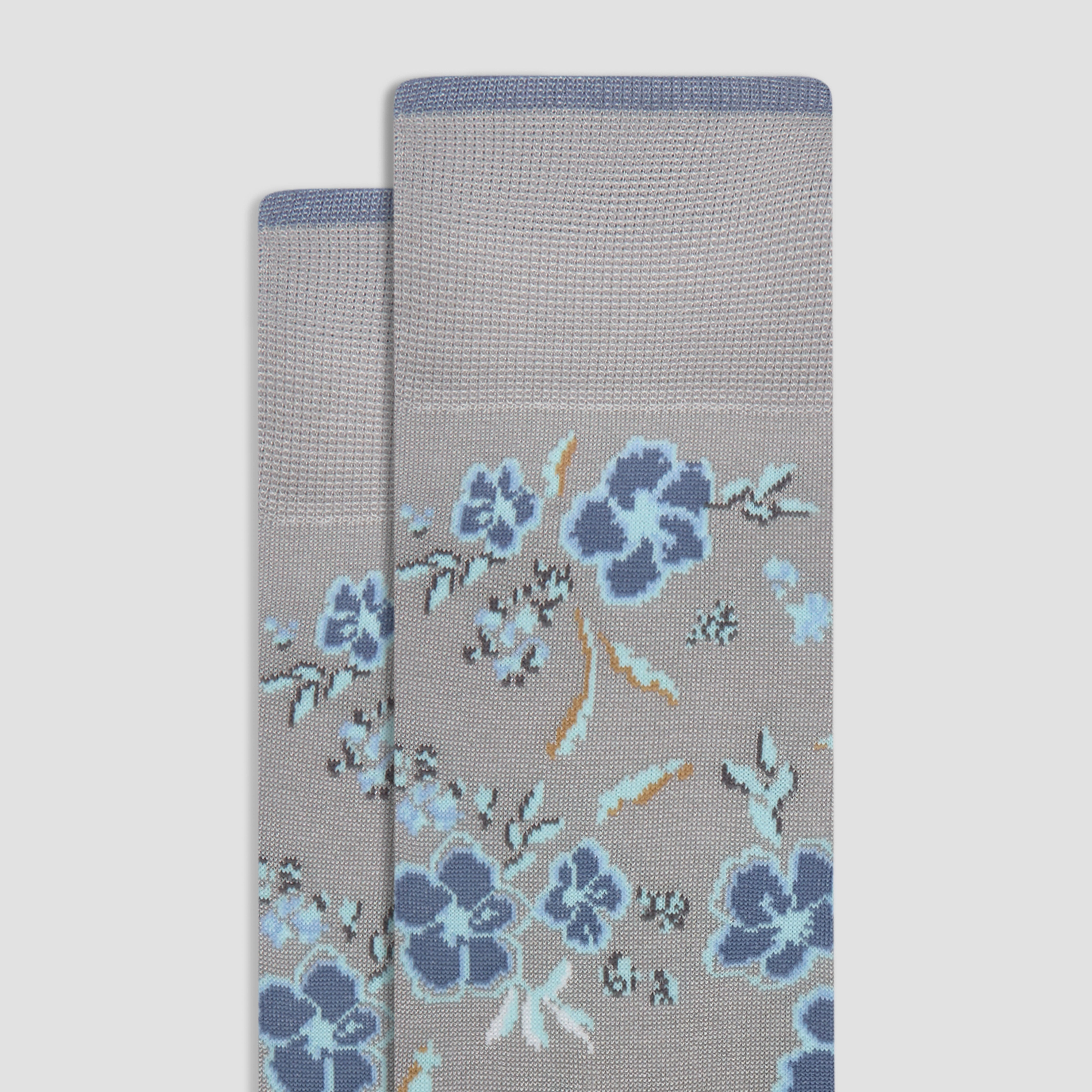 Floral Mid-Calf Socks