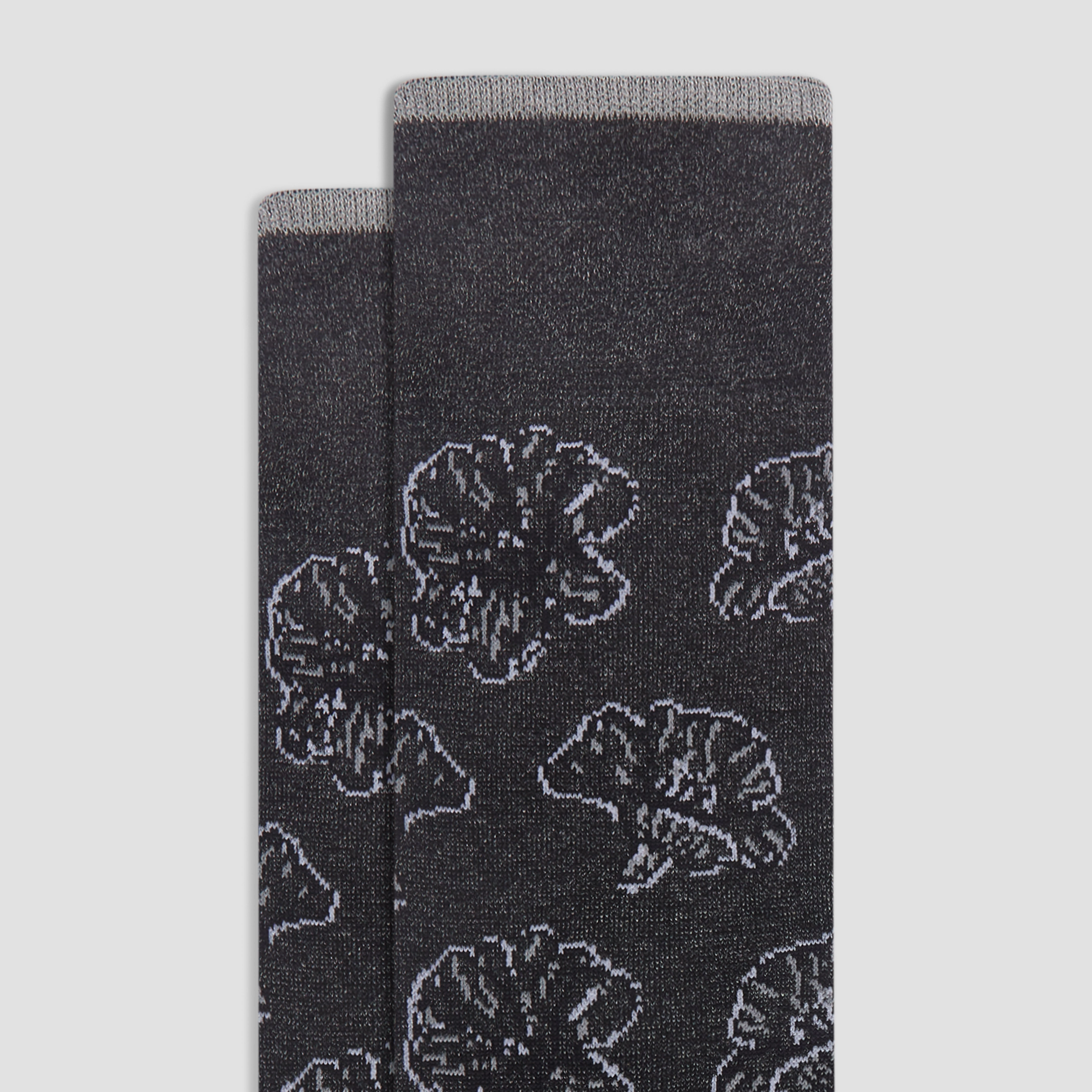 Floral Mid-Calf Socks