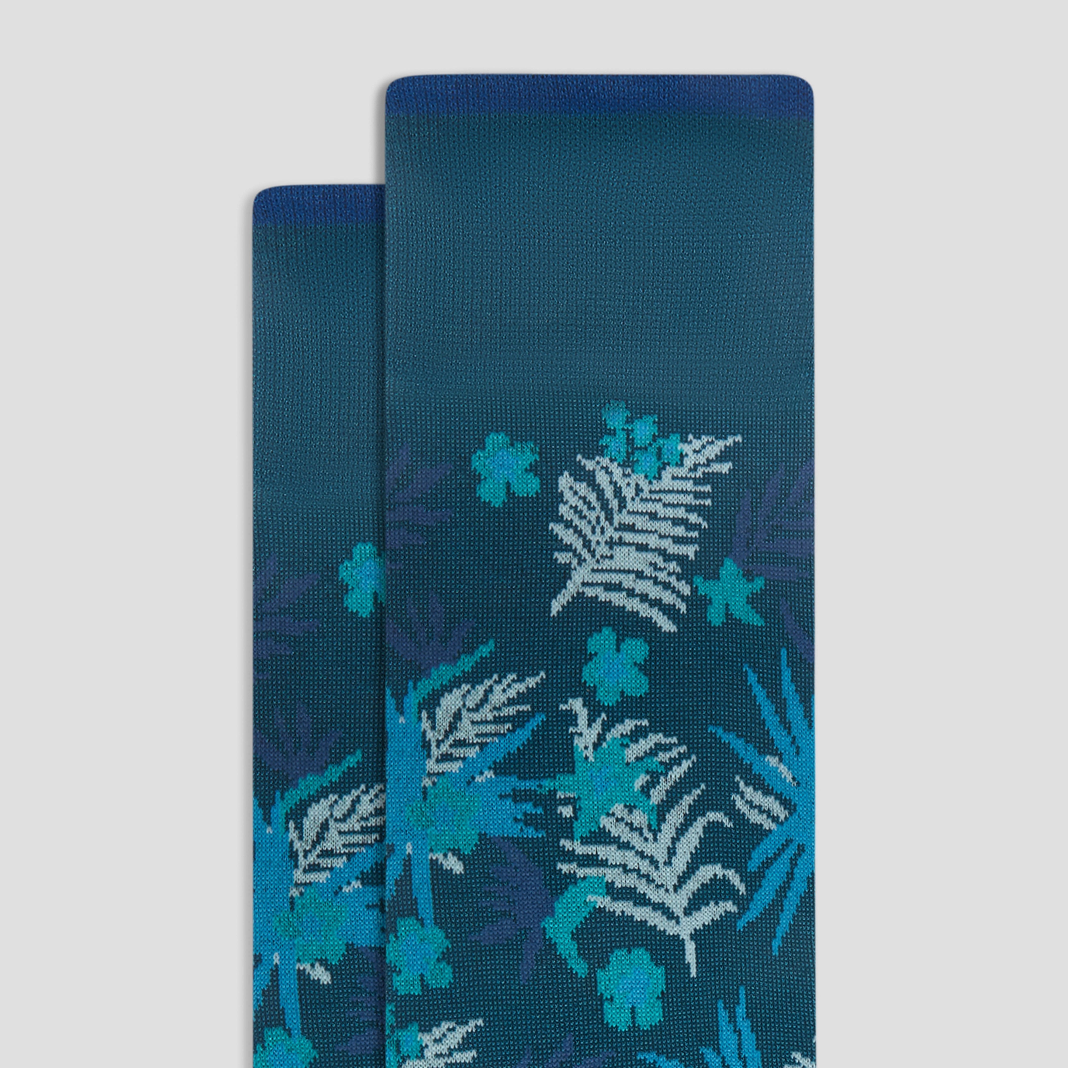 Floral Mid-Calf Socks