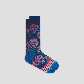 Floral Mid-Calf Socks