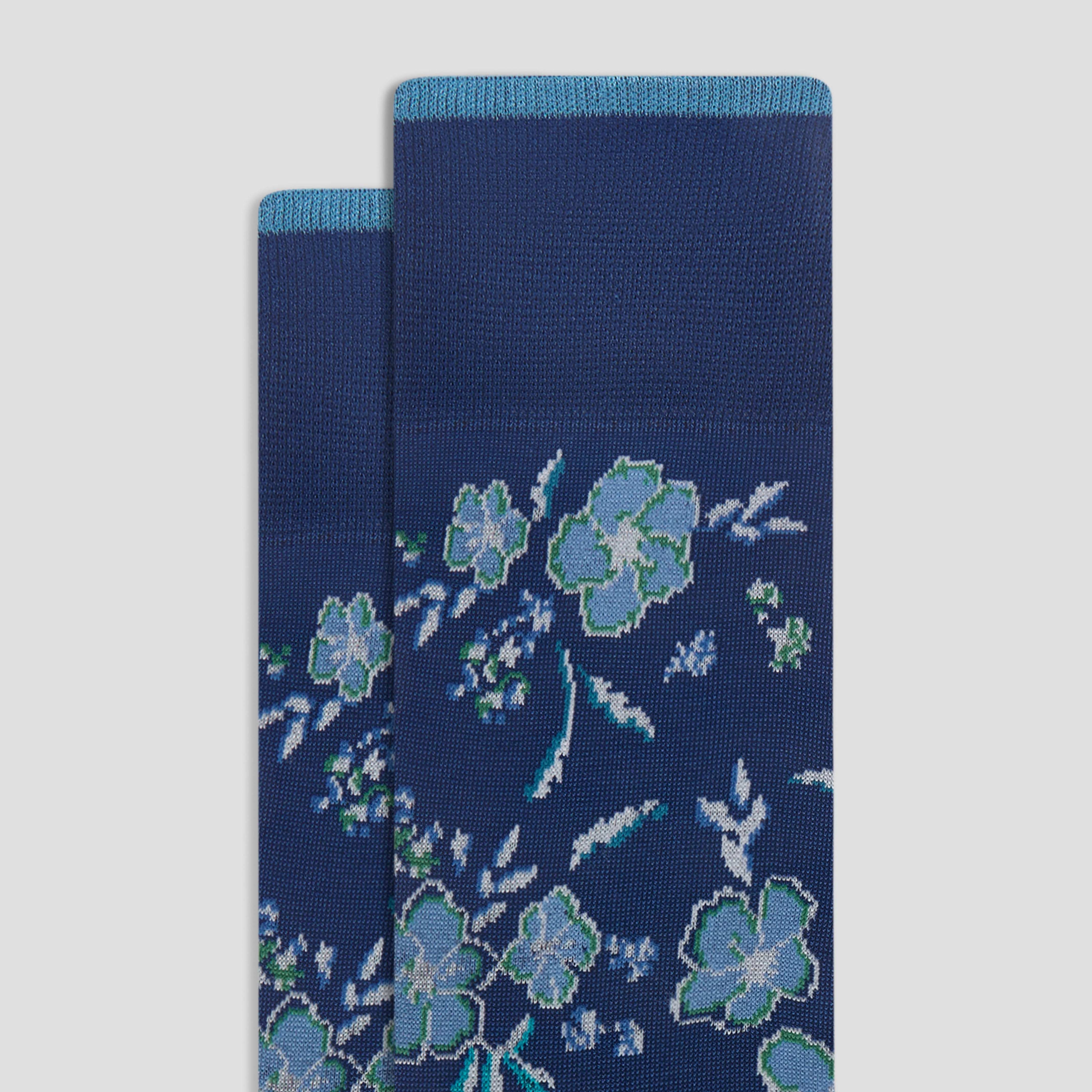 Floral Mid-Calf Socks