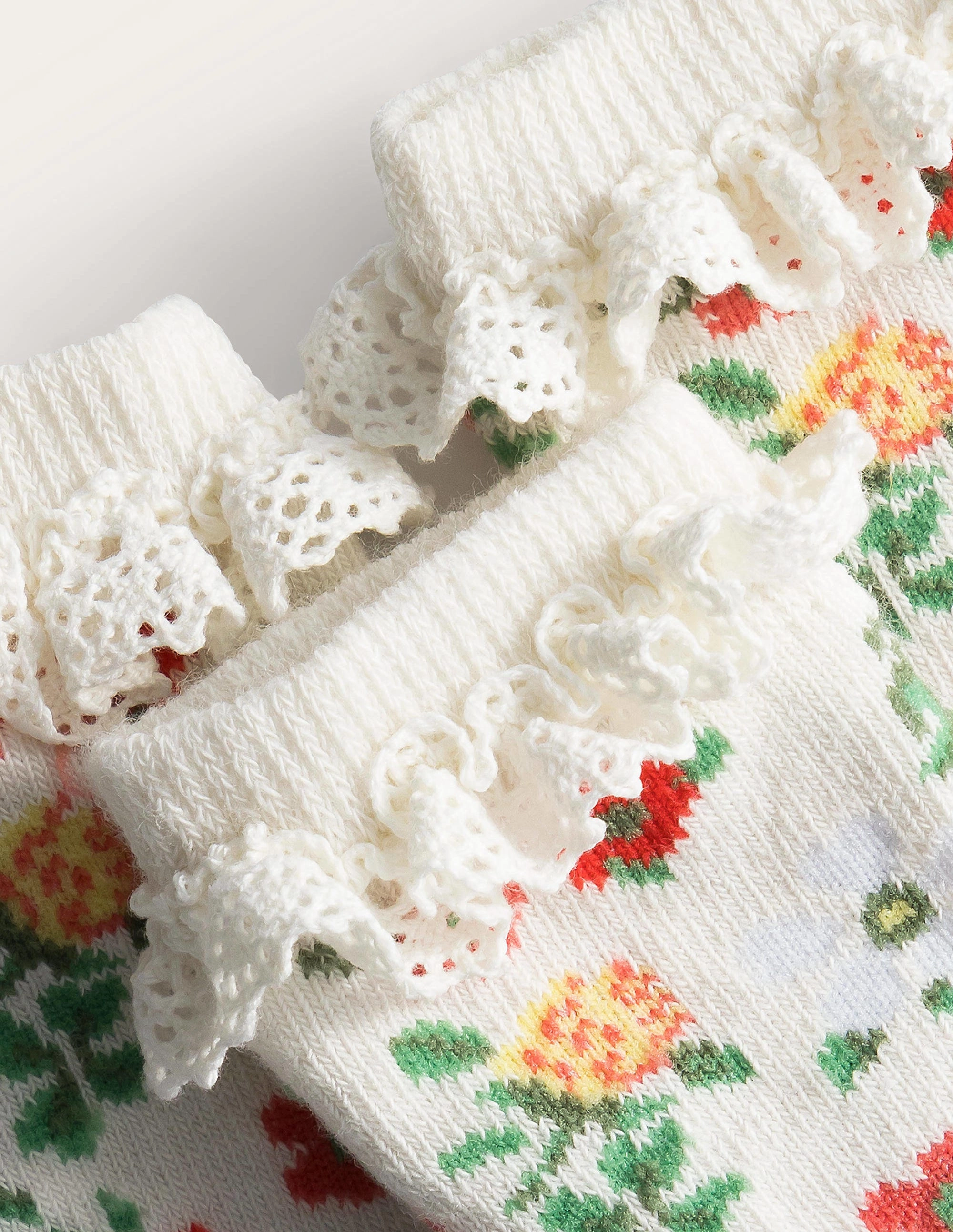 Frilly Socks 5 Pack-Multi Floral