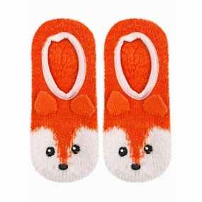 Fuzzy Fox Non-Skid Slipper