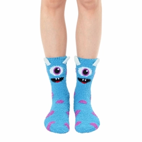 Fuzzy Monster Non-Skid Slipper