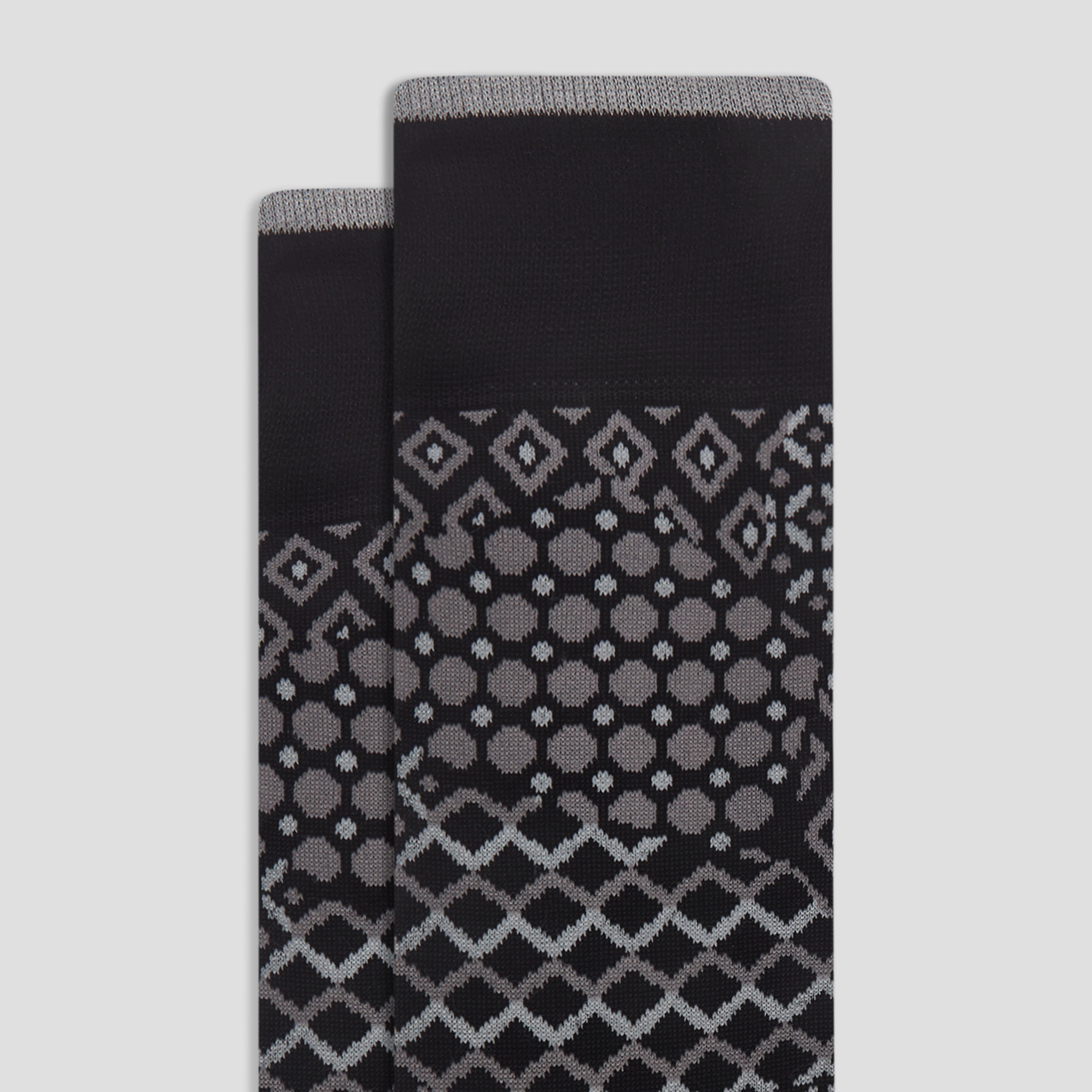Geometric Mid-Calf Socks