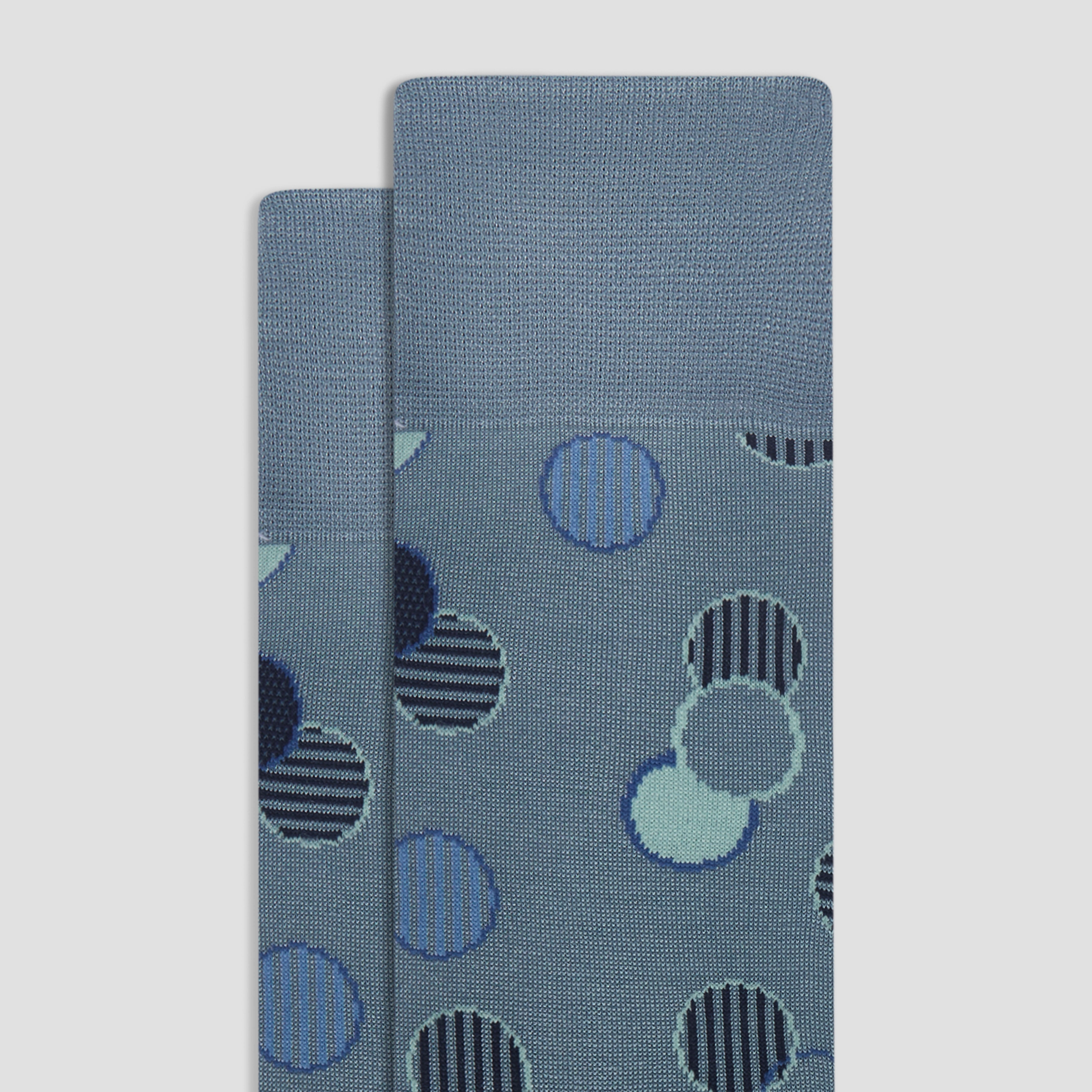 Geometric Mid-Calf Socks