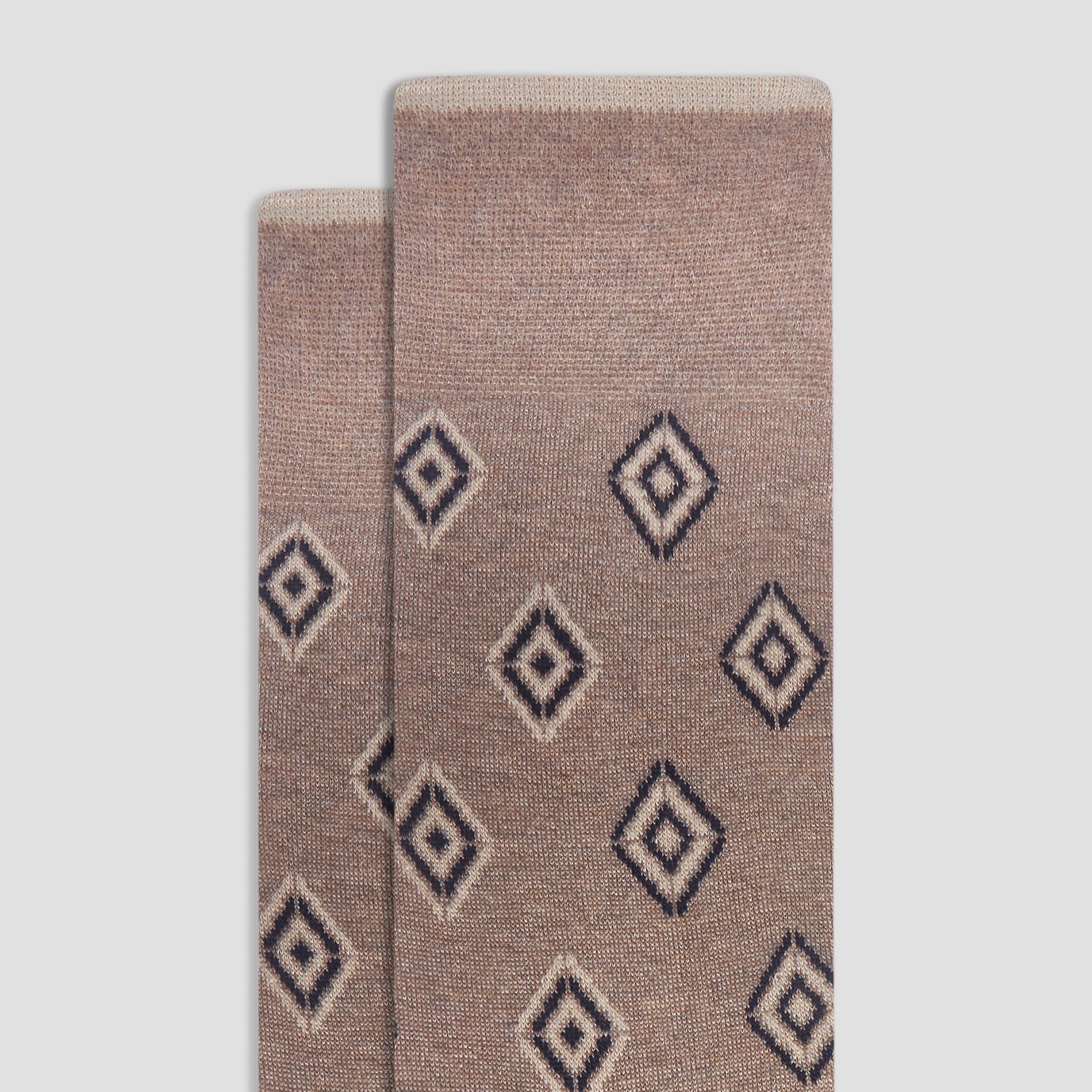 Geometric Mid-Calf Socks