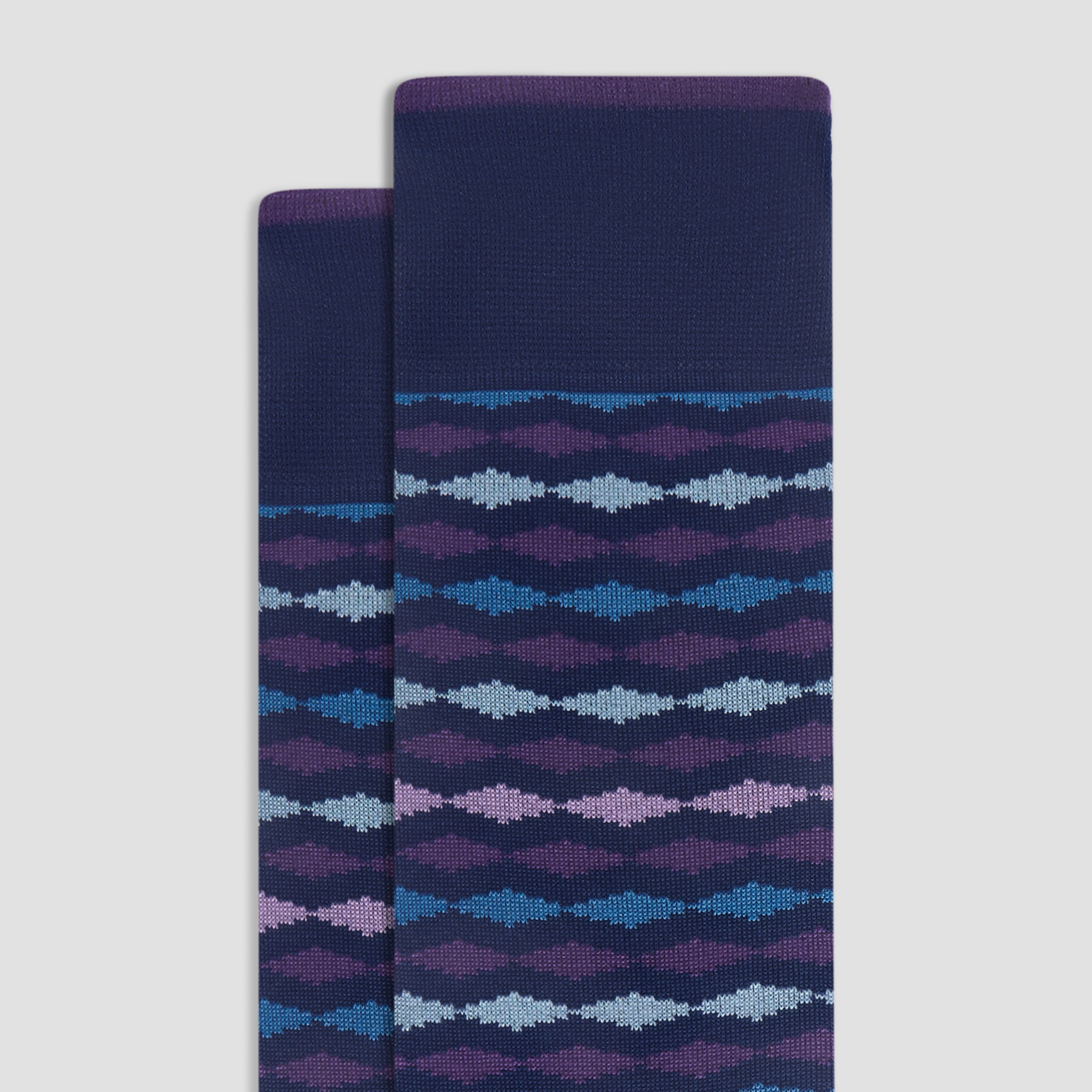 Geometric Mid-Calf Socks