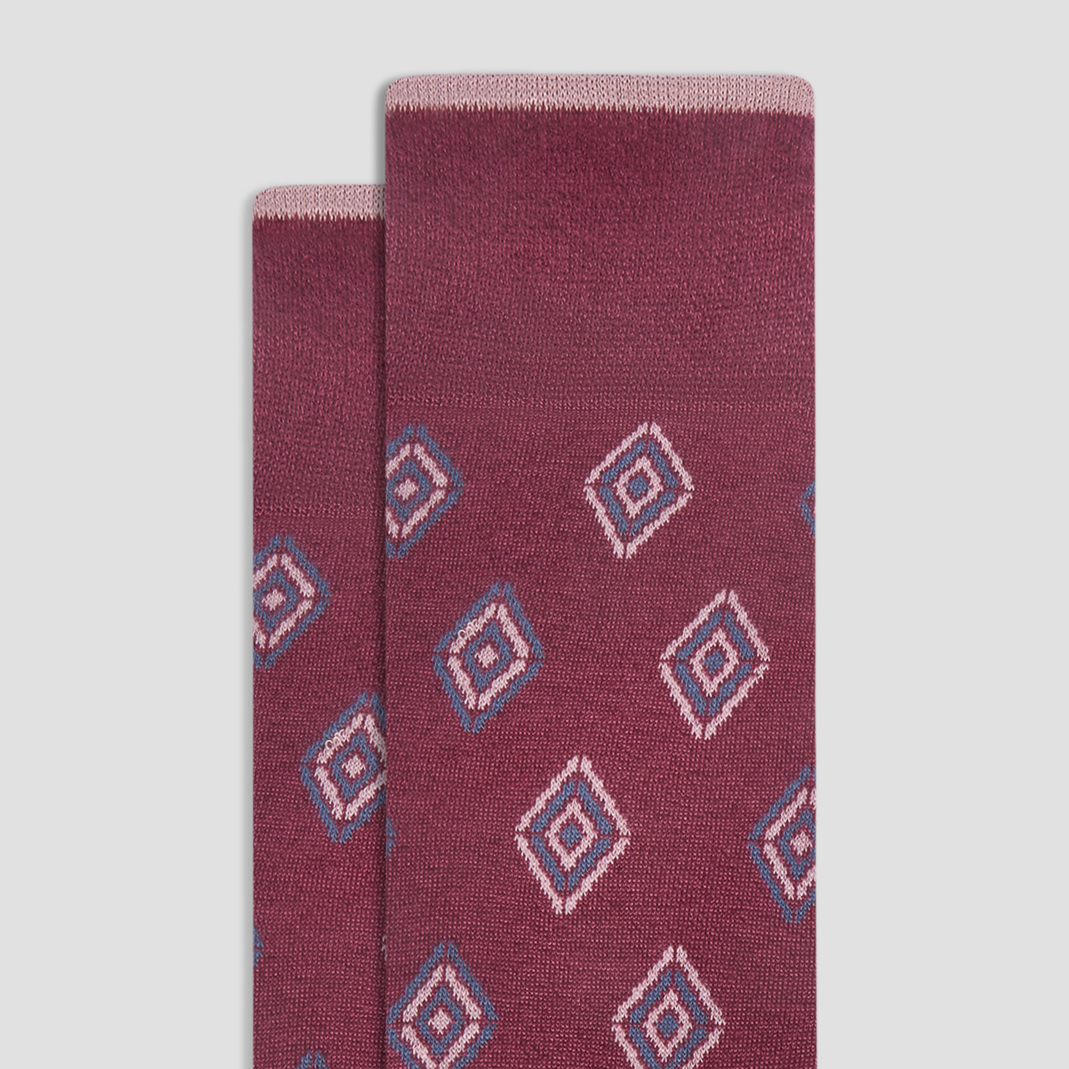 Geometric Mid-Calf Socks