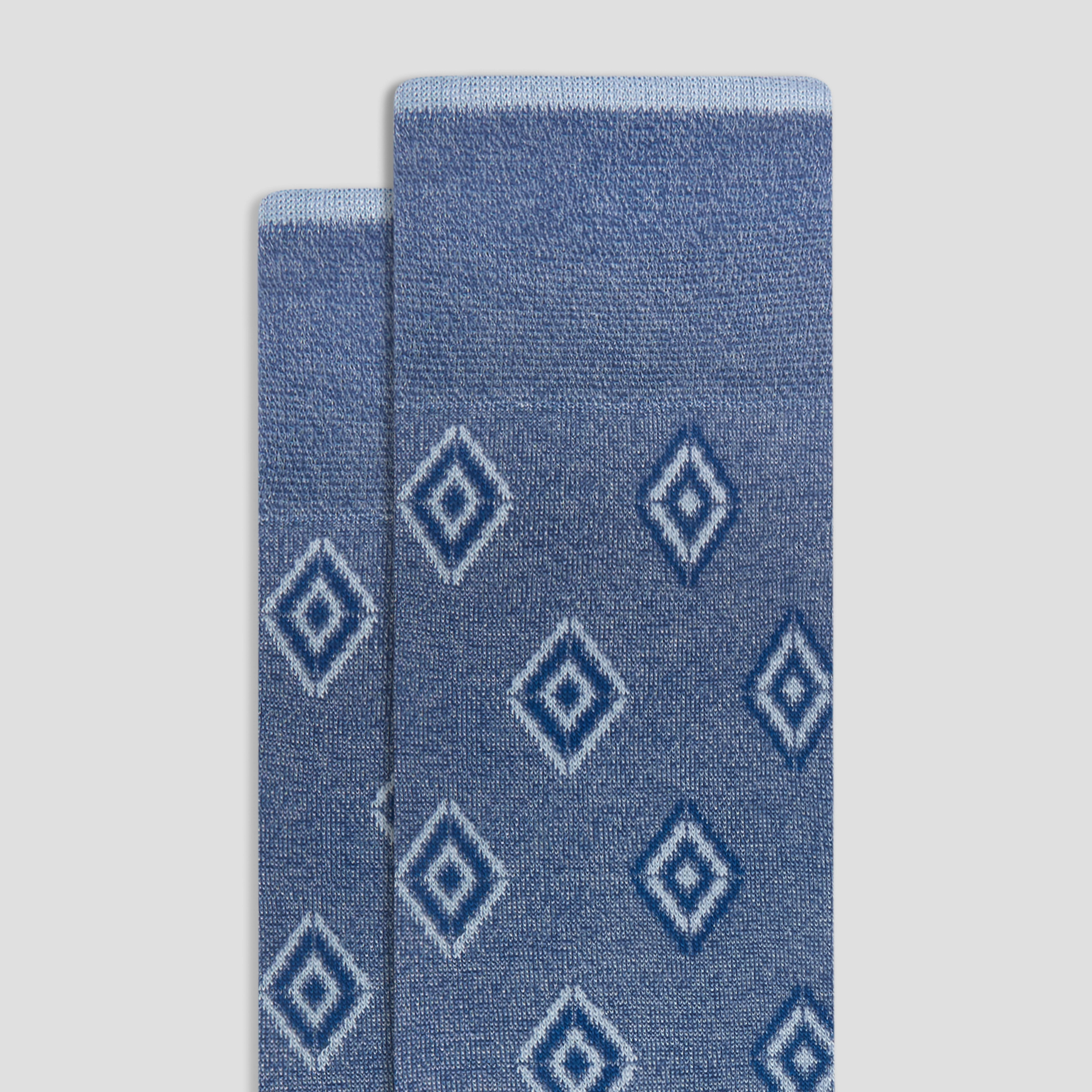 Geometric Mid-Calf Socks