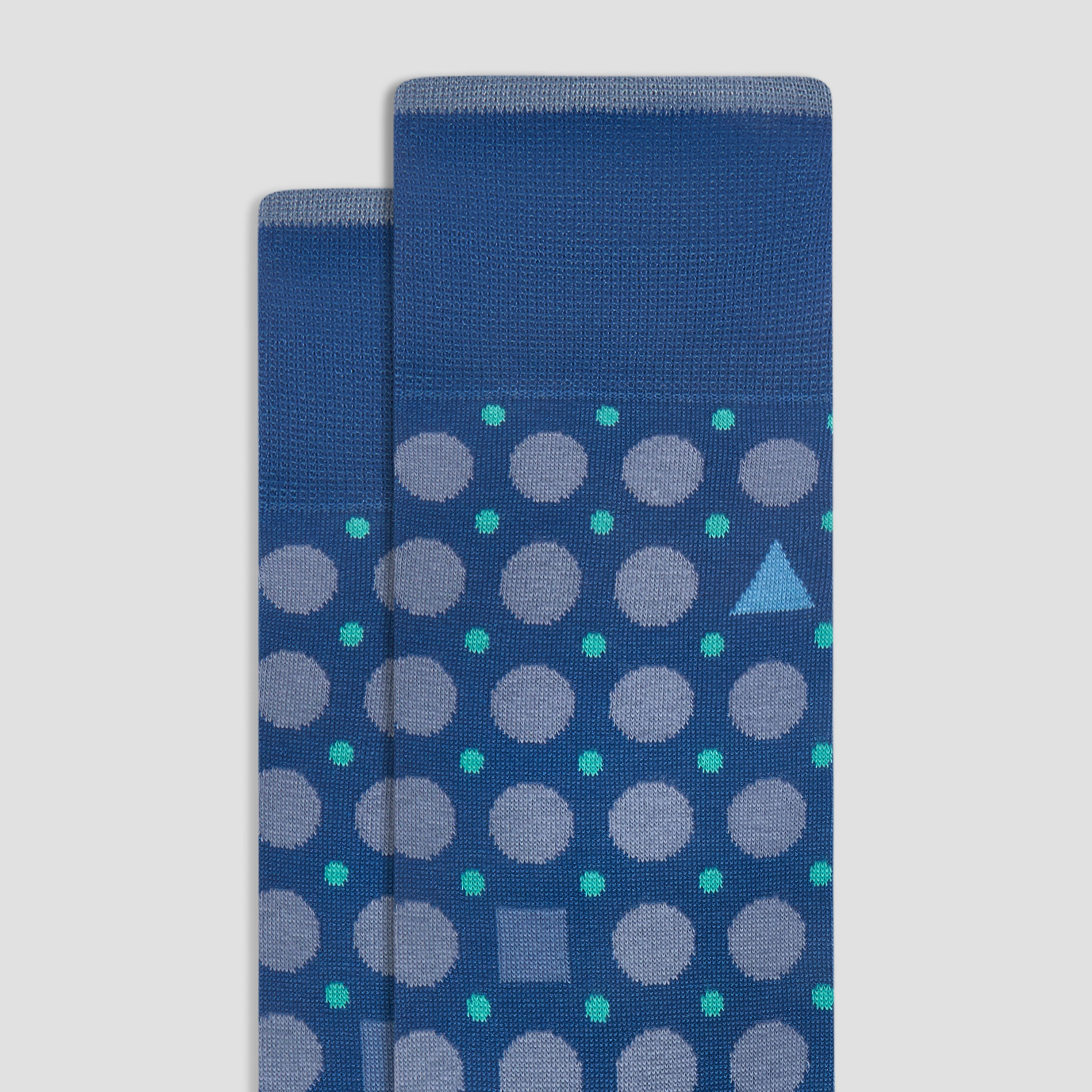 Geometric Mid-Calf Socks