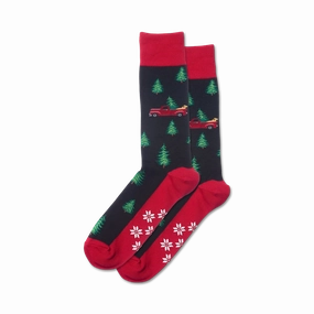 Holiday Trucks Non-Skid Slipper