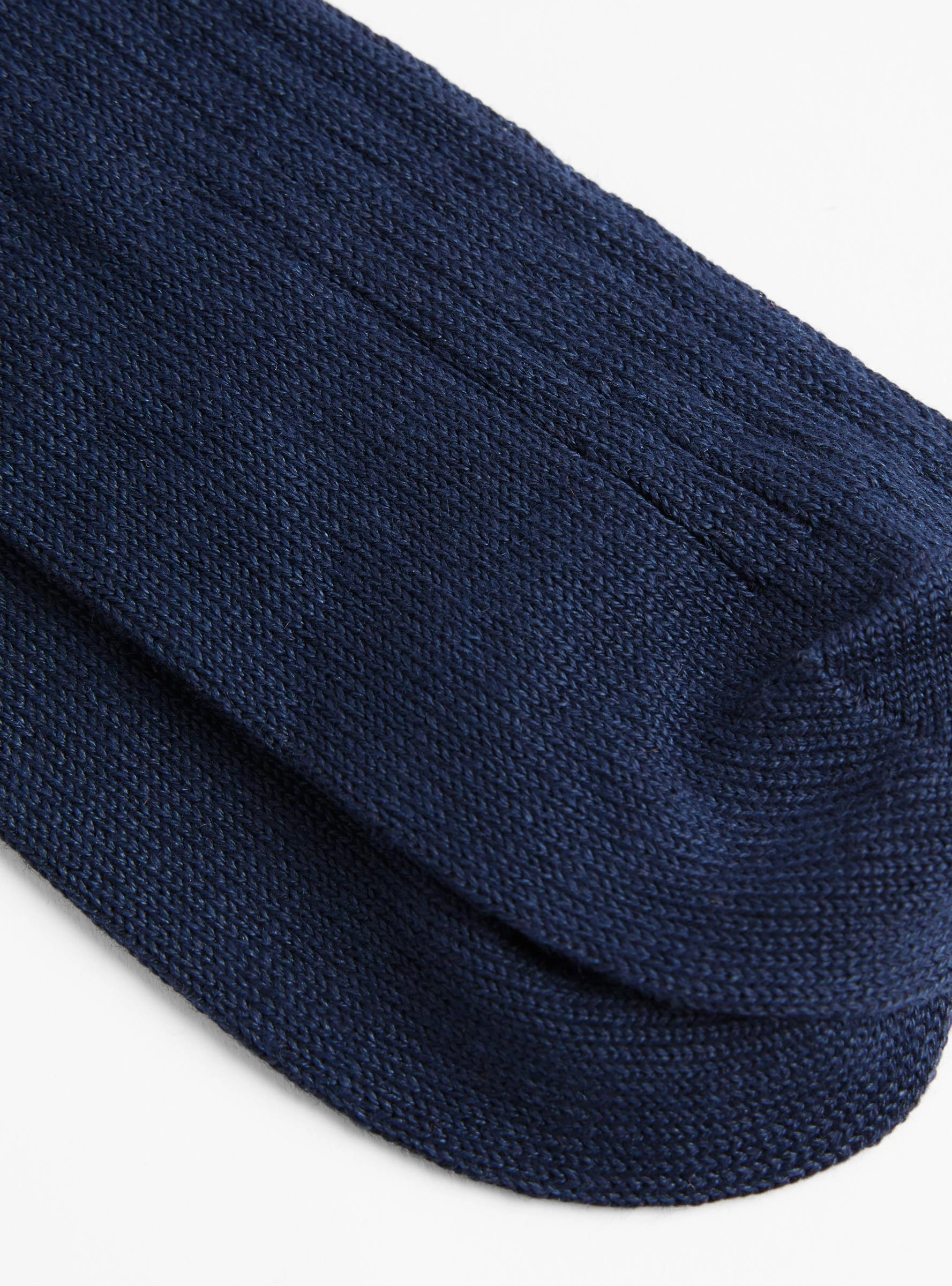 Linen Cotton Socks Navy