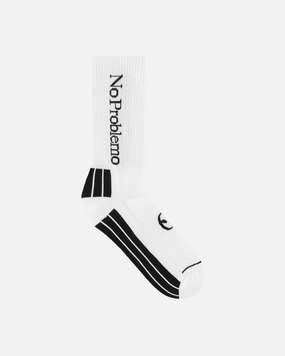 Logo Socks White