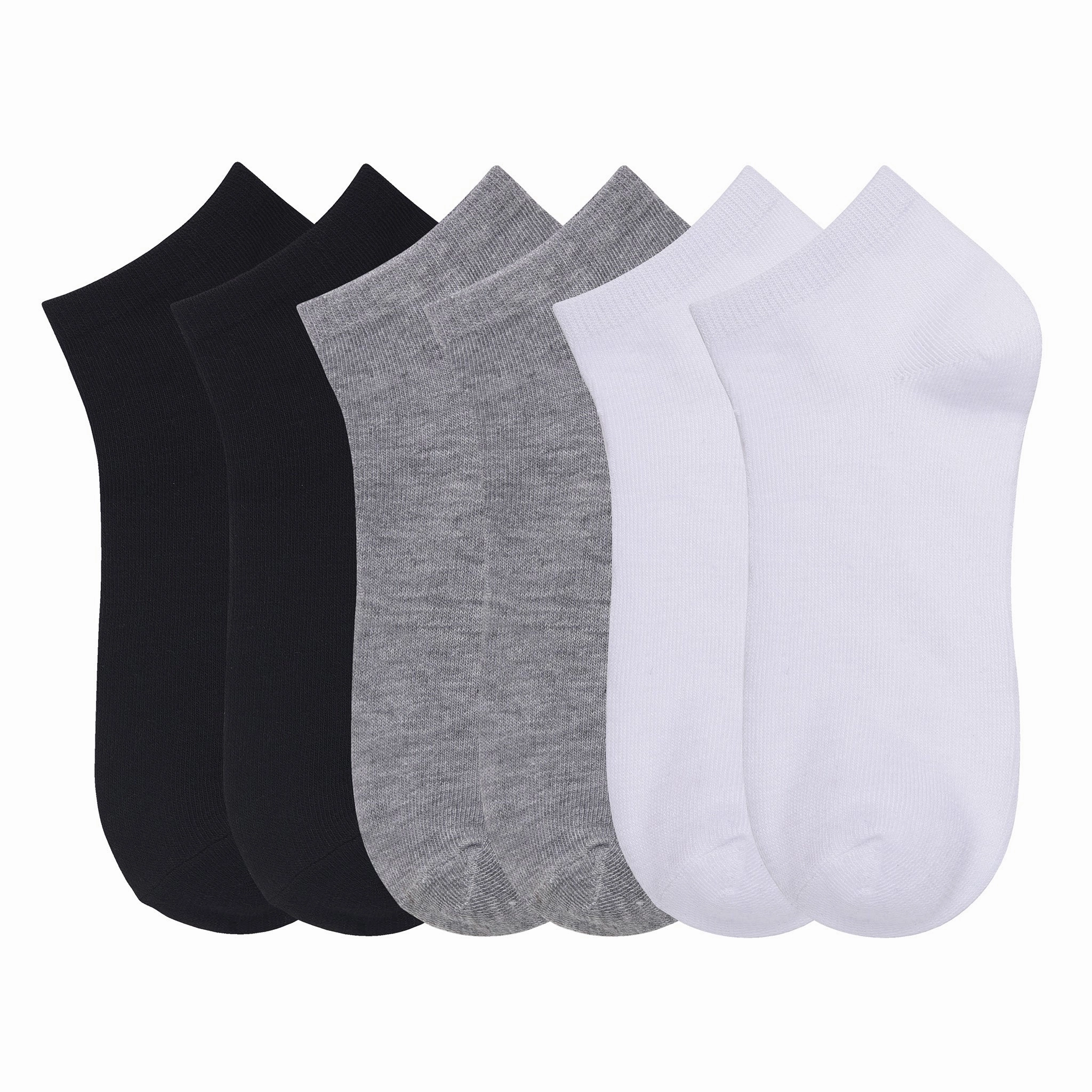 MAMIA LOW CUT PLAIN SPANDEX SOCKS (70033_ASST)