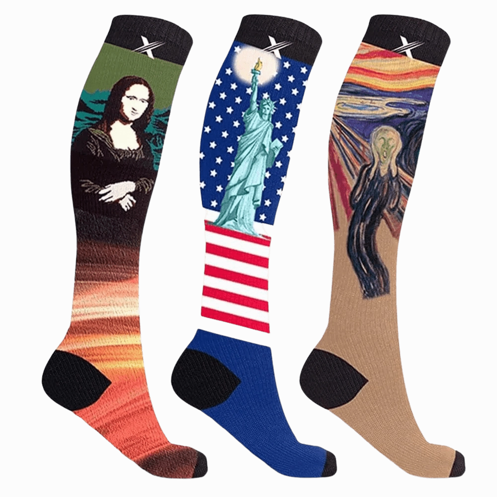 Masterpieces Compression Socks (3-Pairs)