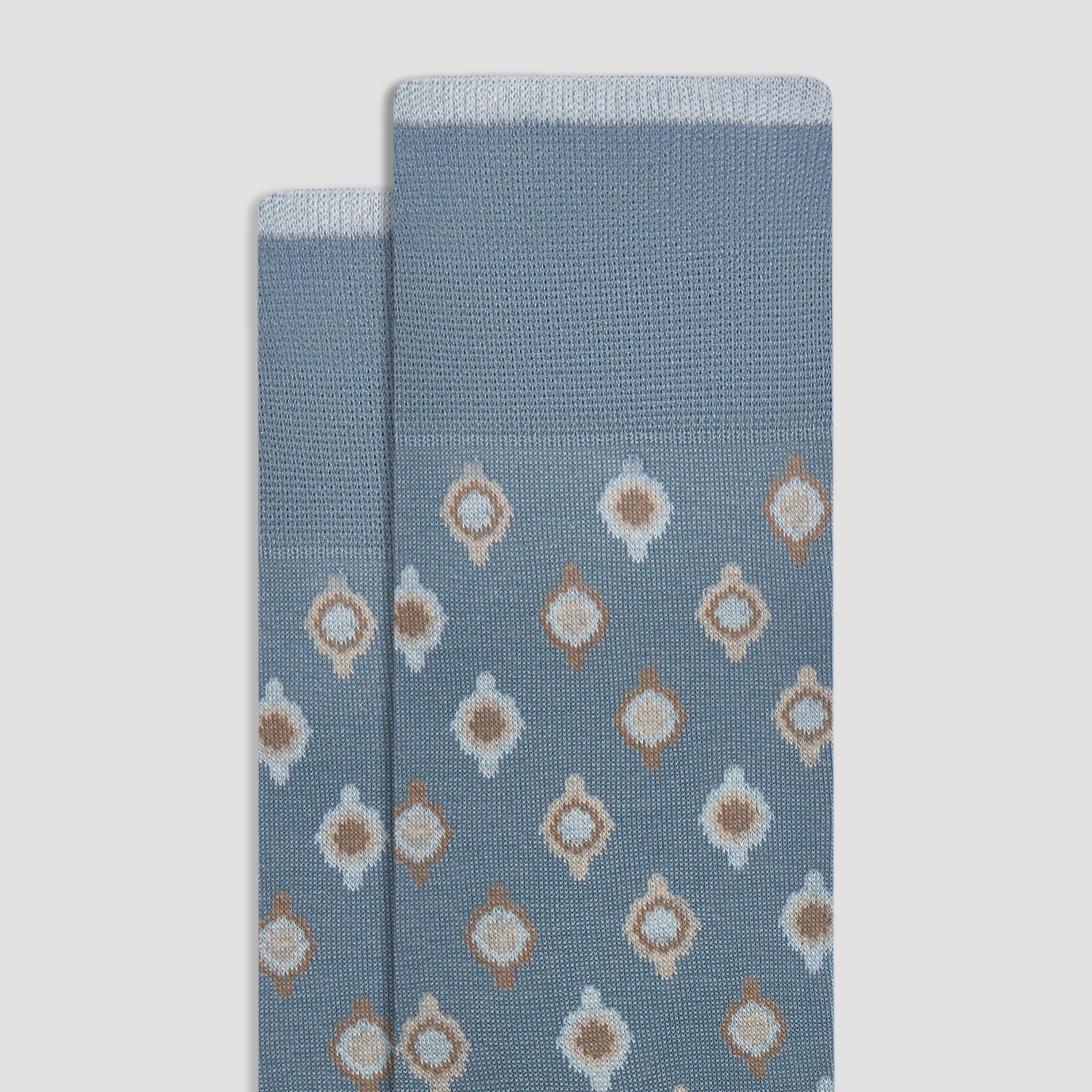 Medallion Mid-Calf Socks