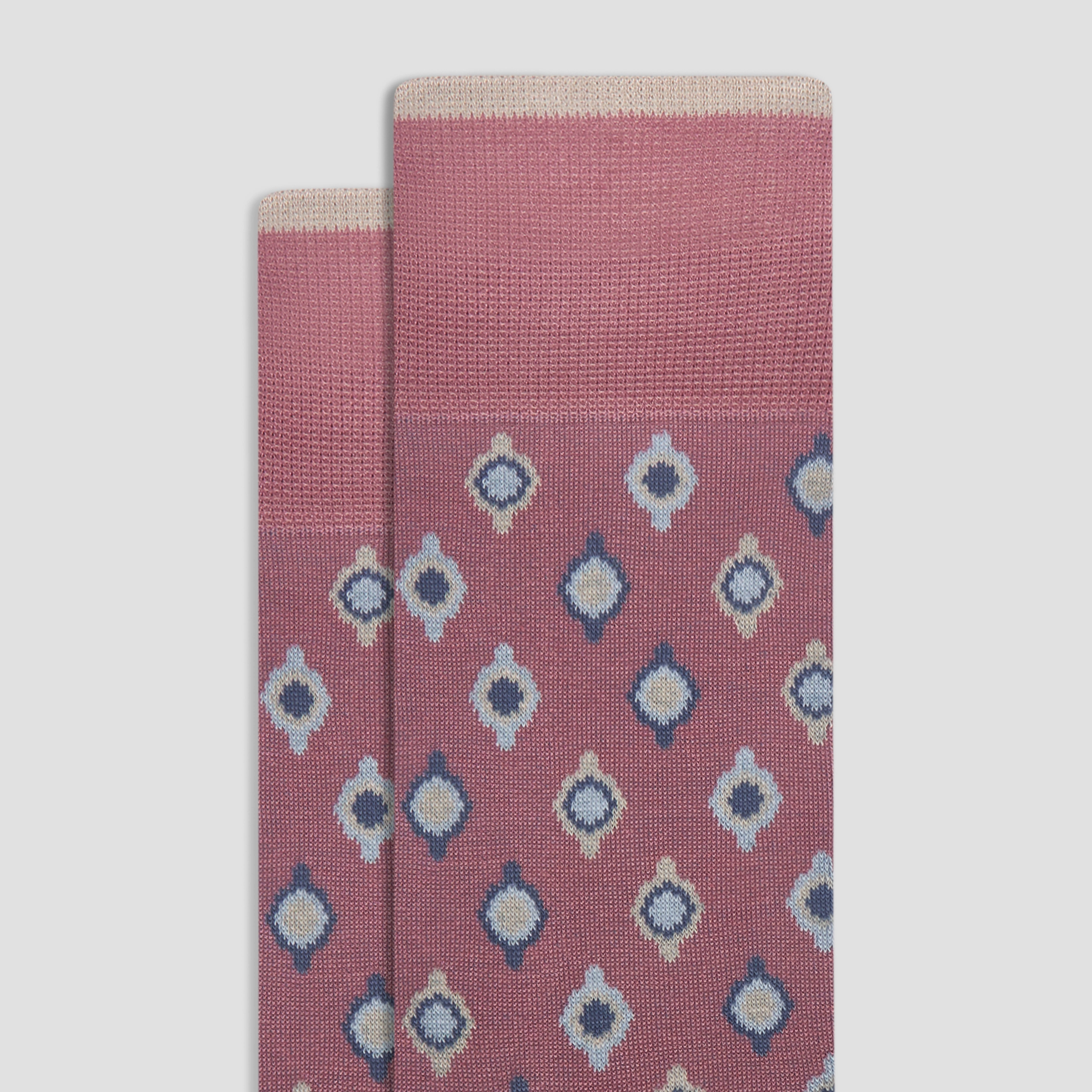 Medallion Mid-Calf Socks