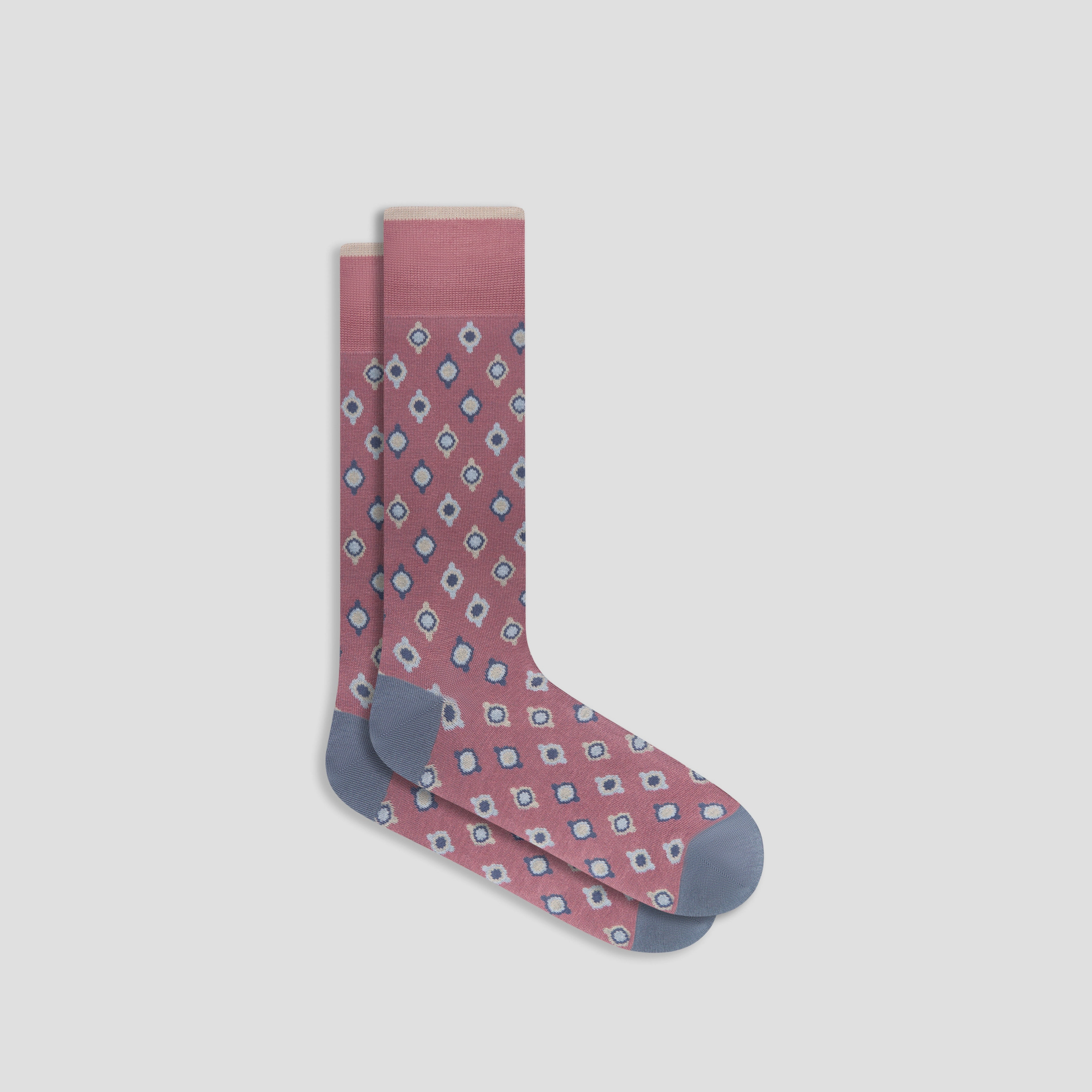 Medallion Mid-Calf Socks