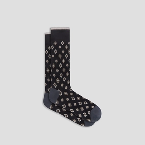 Medallion Mid-Calf Socks