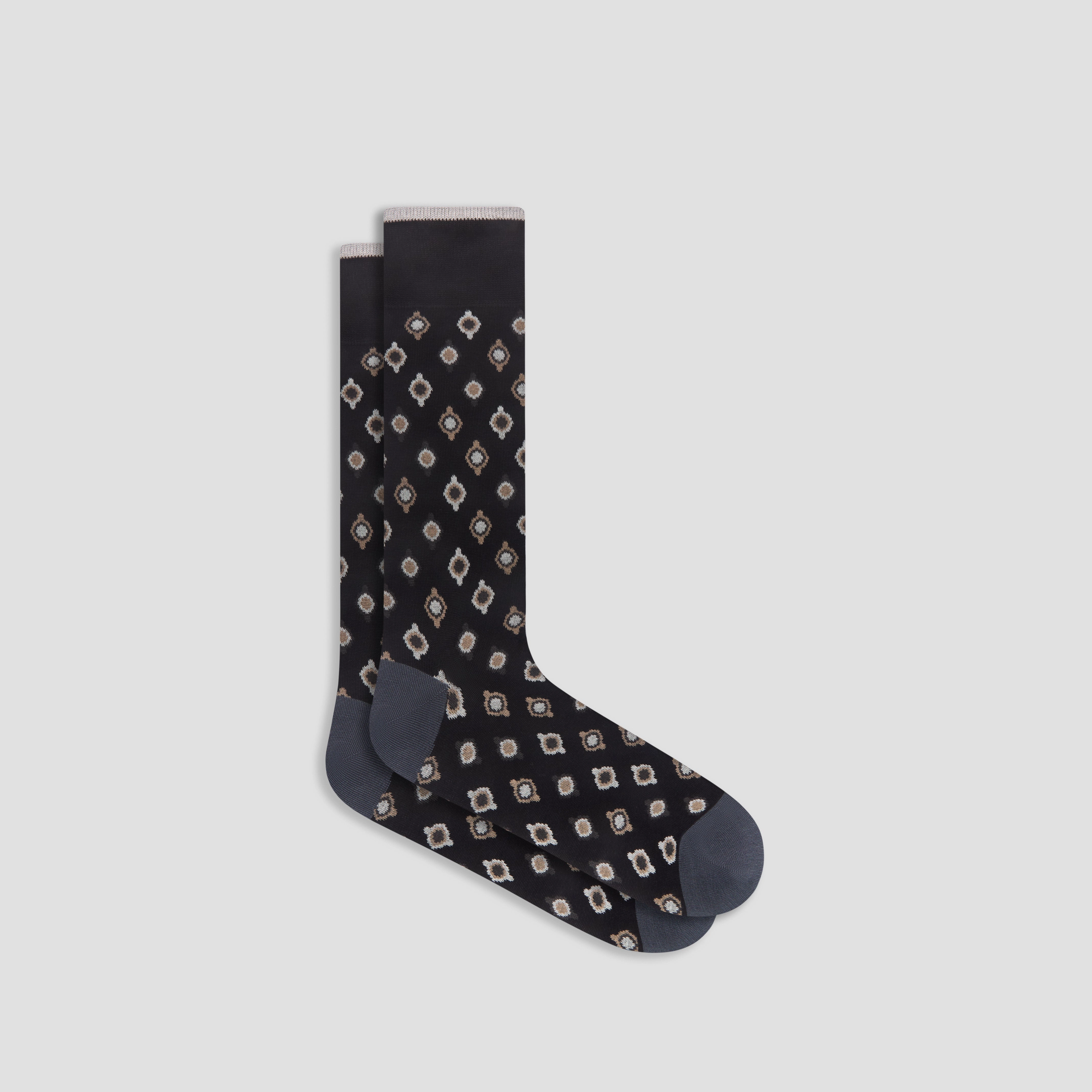 Medallion Mid-Calf Socks