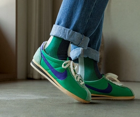 Men's BLanCHE Socks - Green, Ivory, & Navy