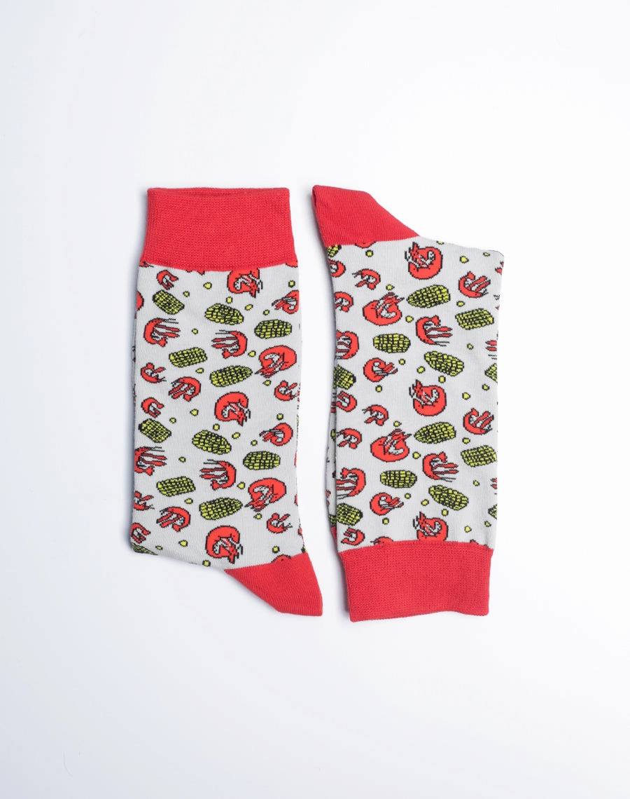 Men's Crawfish & Corn Crew Socks
