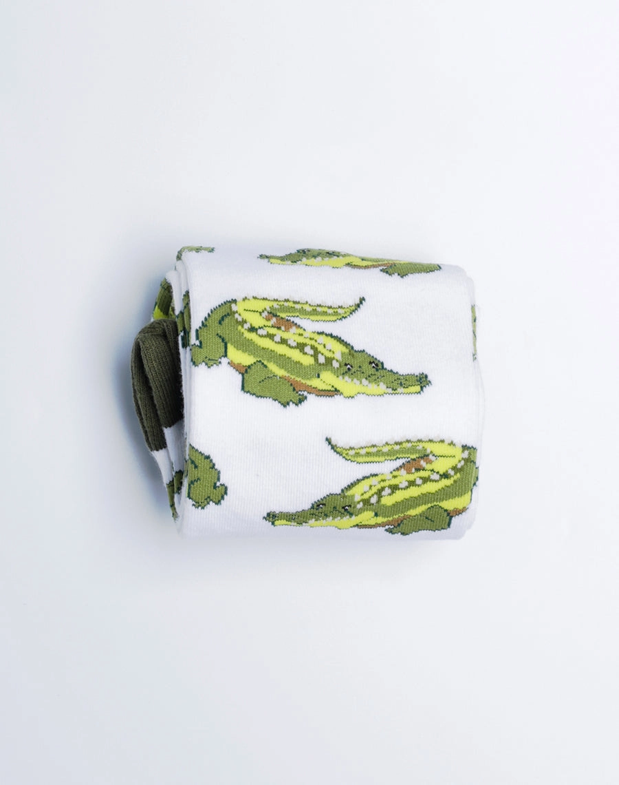 Men's Gator Gator Alligator Crew Socks