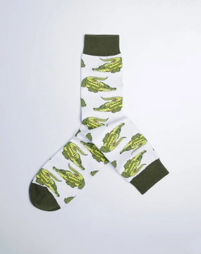 Men's Gator Gator Alligator Crew Socks