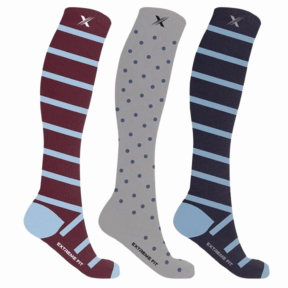 Men's Patterns - Sophisticated Stripes (3-Pairs)