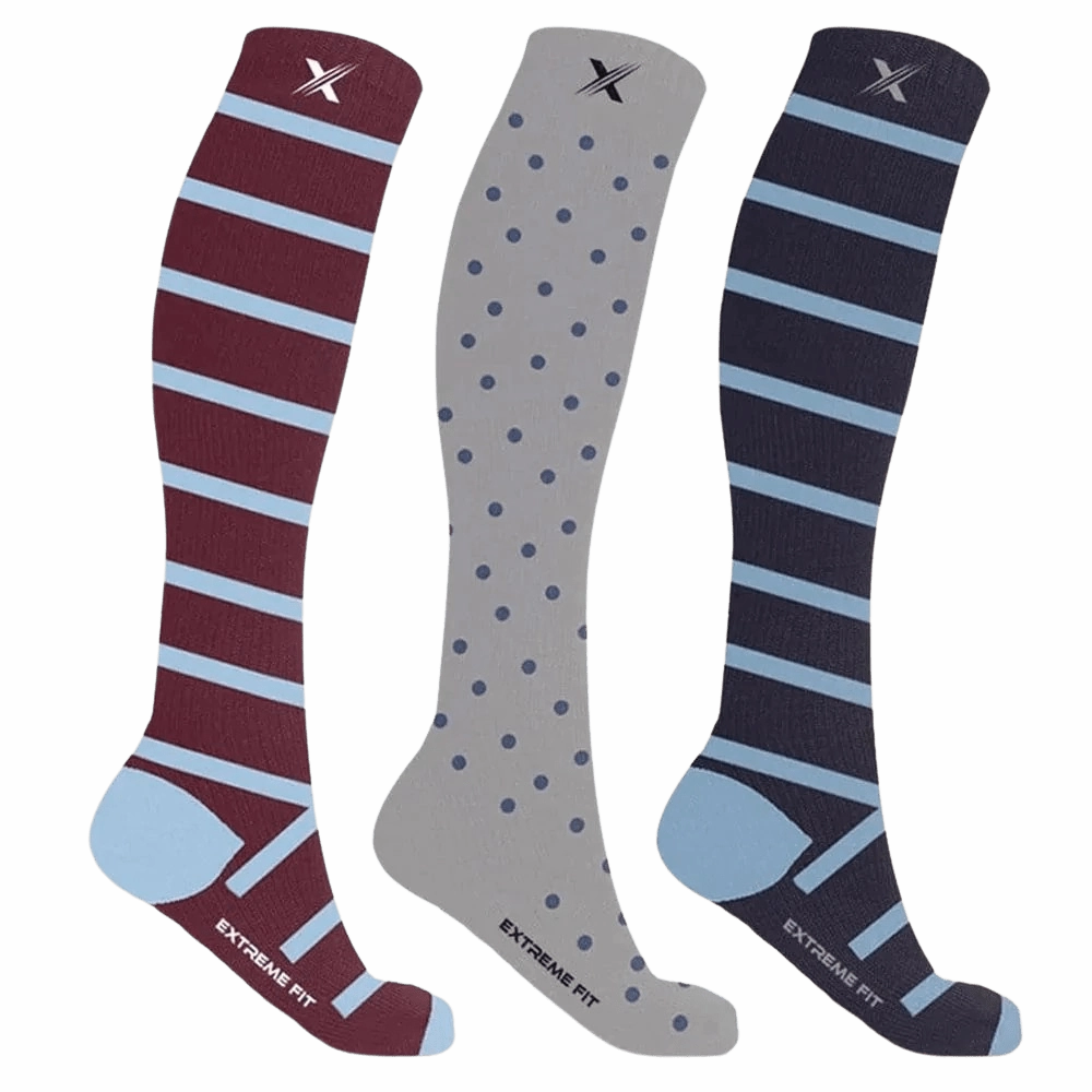 Men's Patterns - Sophisticated Stripes (3-Pairs)