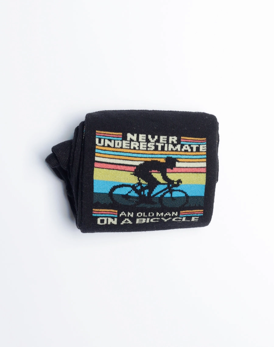 Men's Retro Rider Bicycle Crew Socks