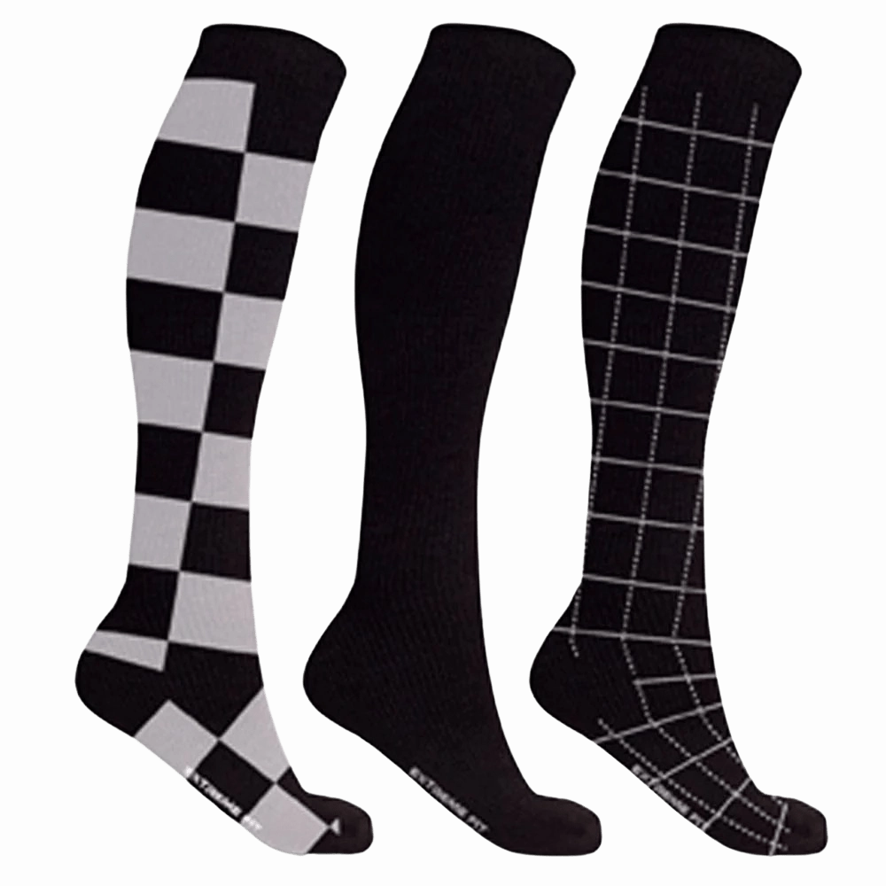 Men's Starter Compression Socks // Black (3-Pairs)