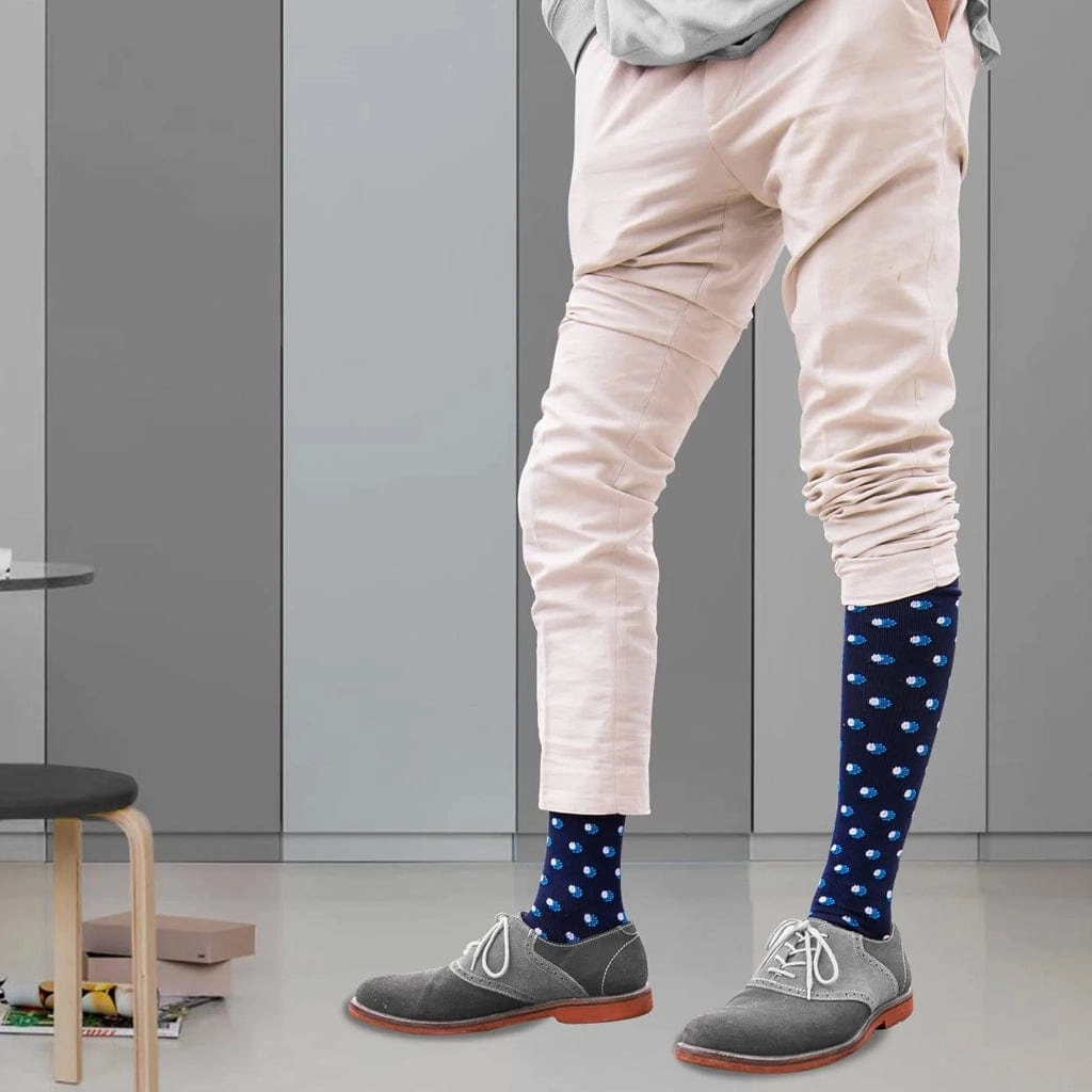 Men's Starter Compression Socks // Blue (3-Pairs)