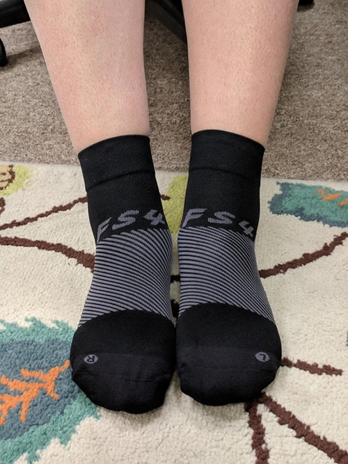 Merino Wool Plantar Fasciitis Socks | 1/4 Crew