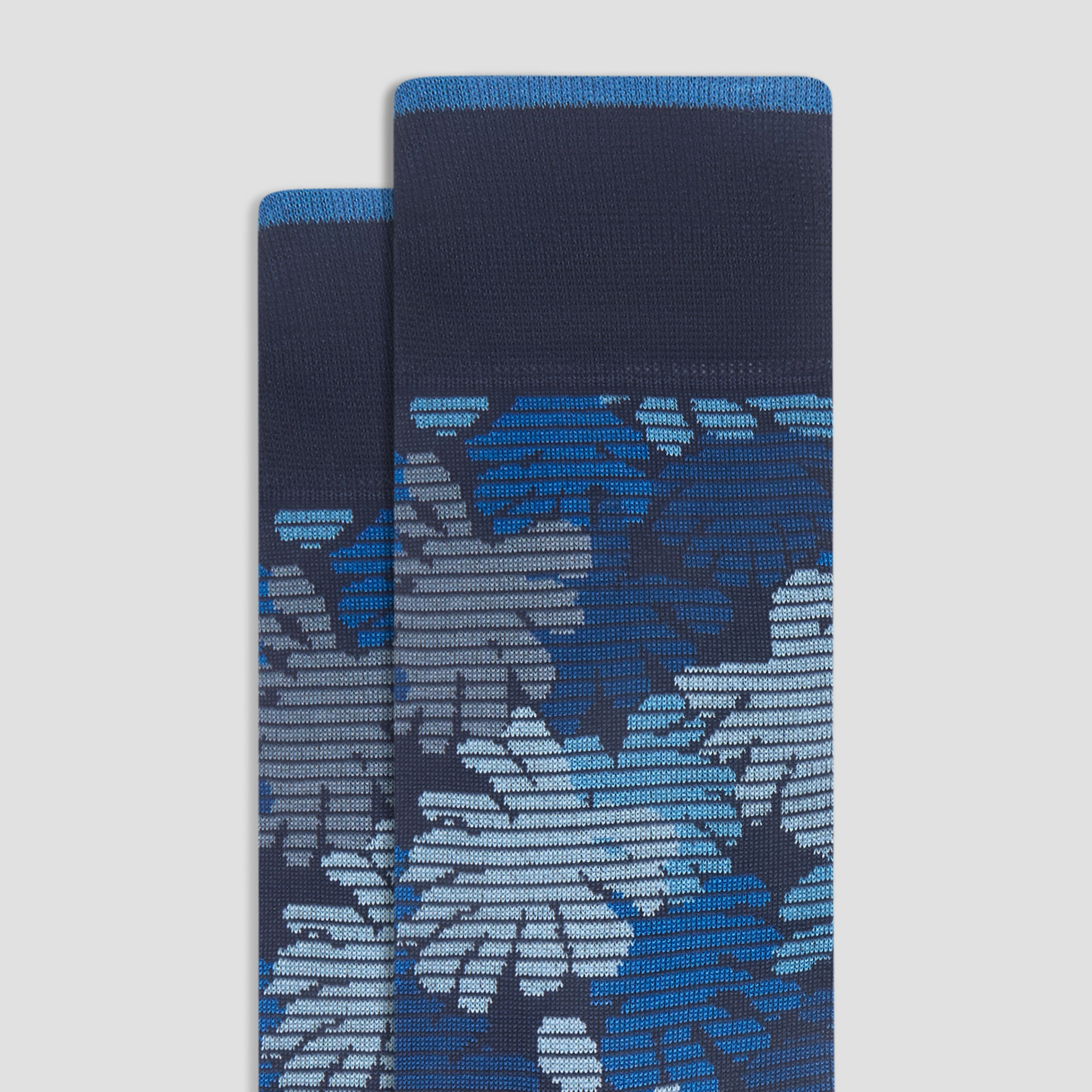 Monstera Leaf Mid-Calf Socks