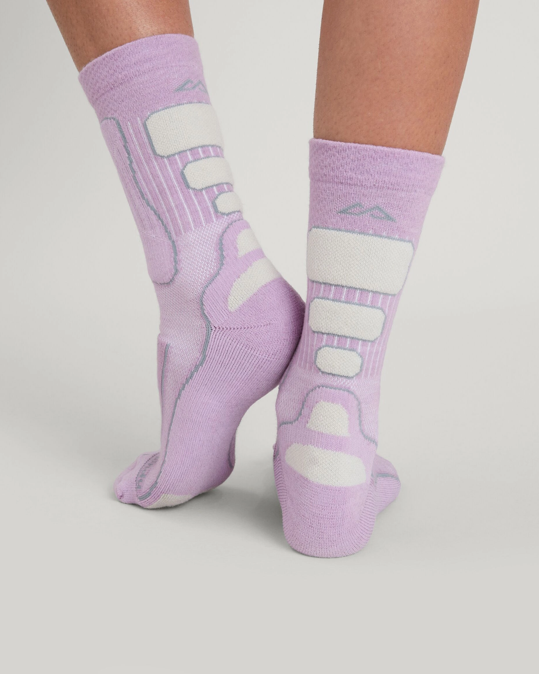 NuYarn Ergonomic Hiking Socks - Lupin Field