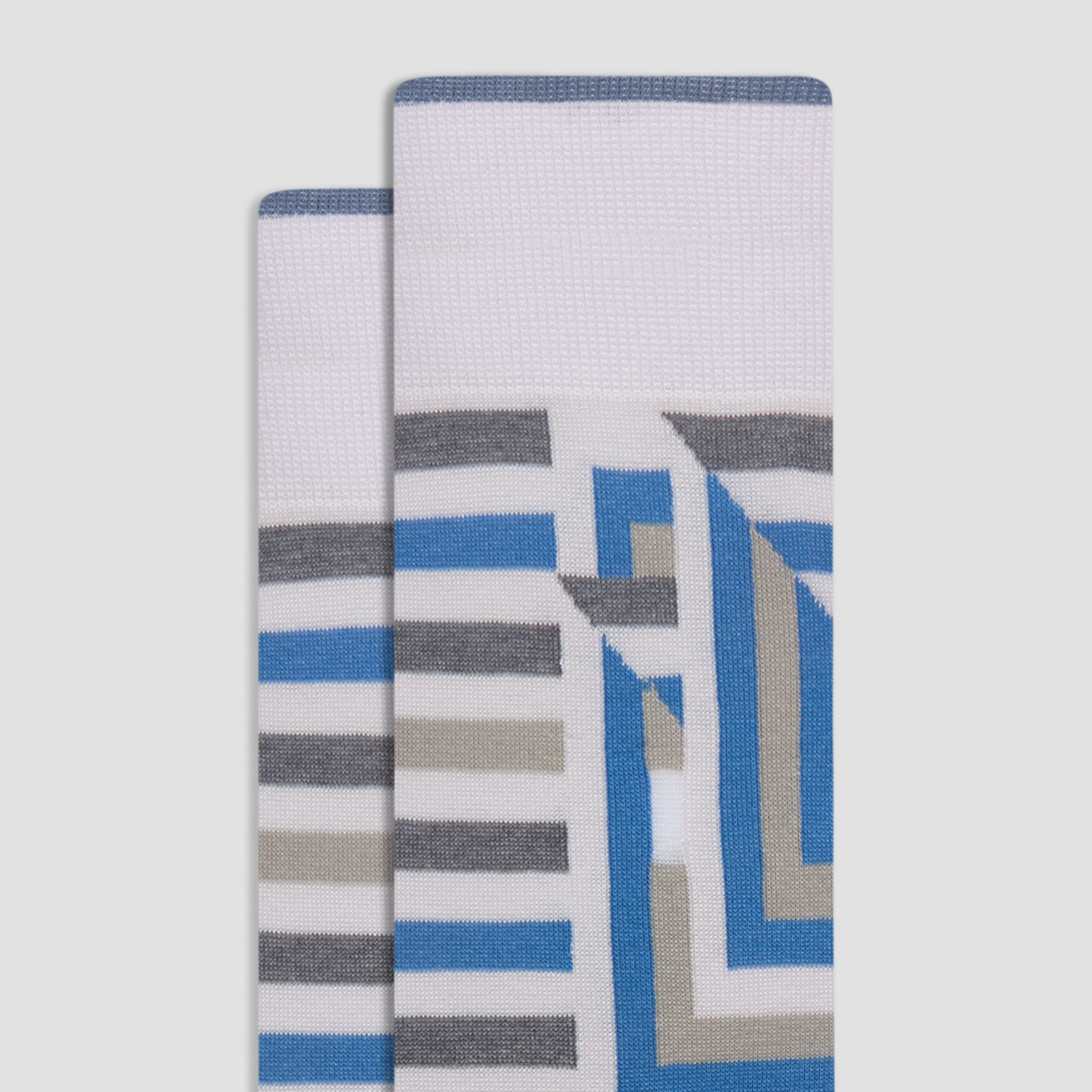 Op-Art Mid-Calf Socks